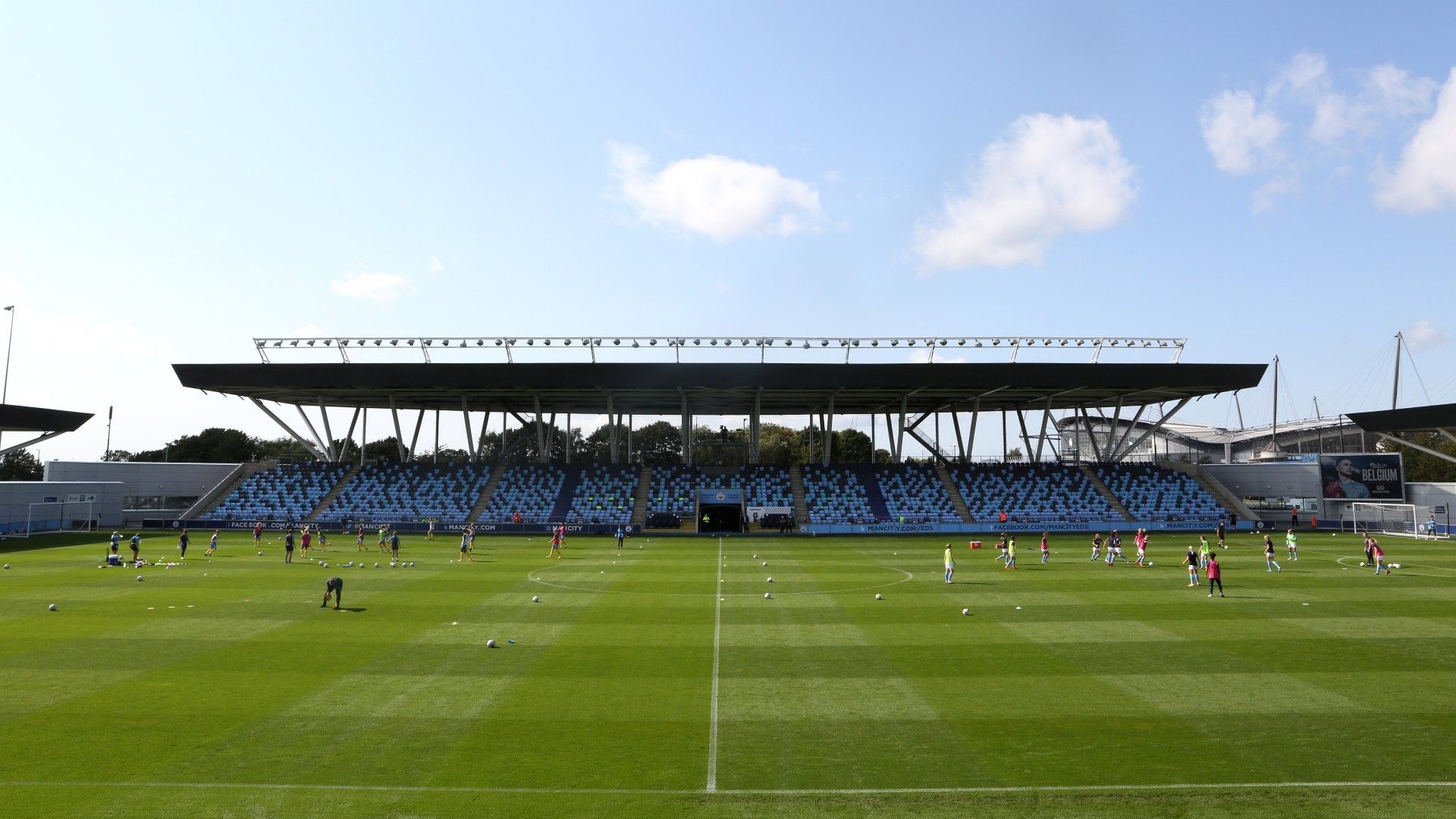 Manchester City academy stadium 2020