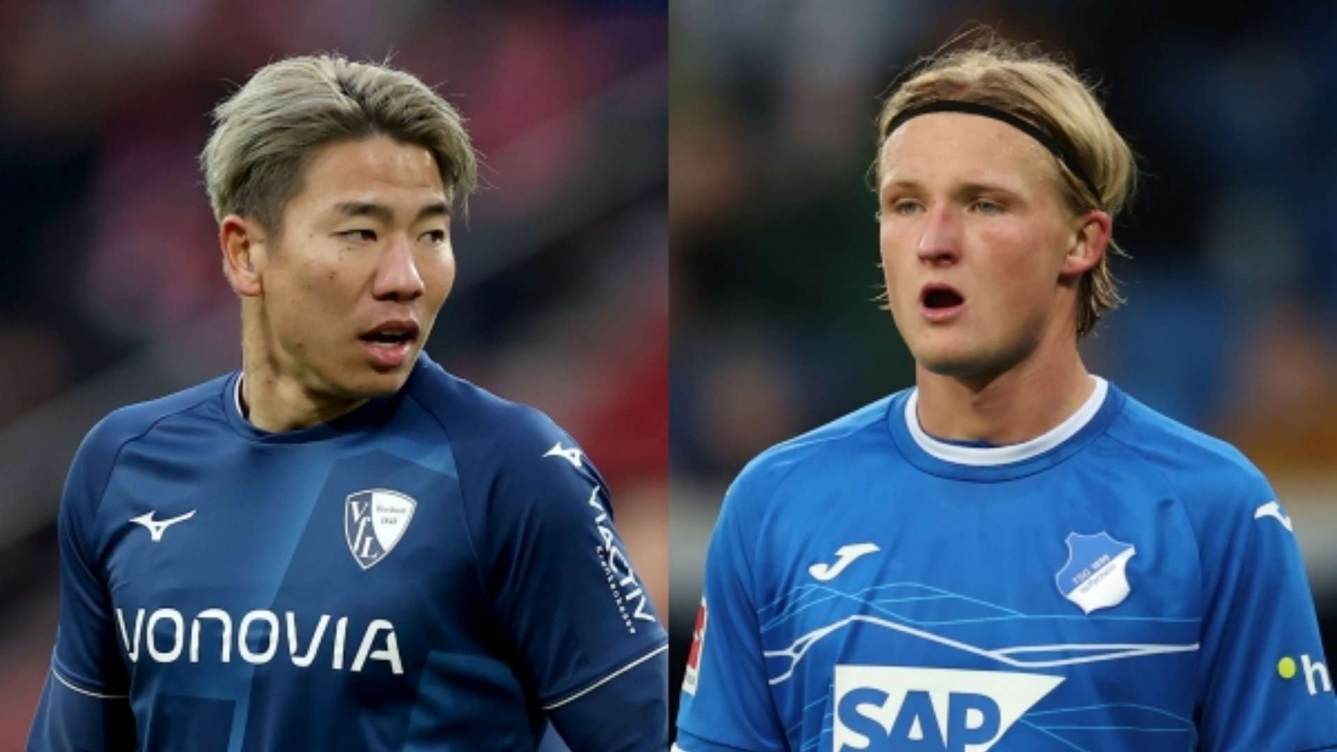 Takuma Asano Bochum Kasper Dolberg Hoffenheim