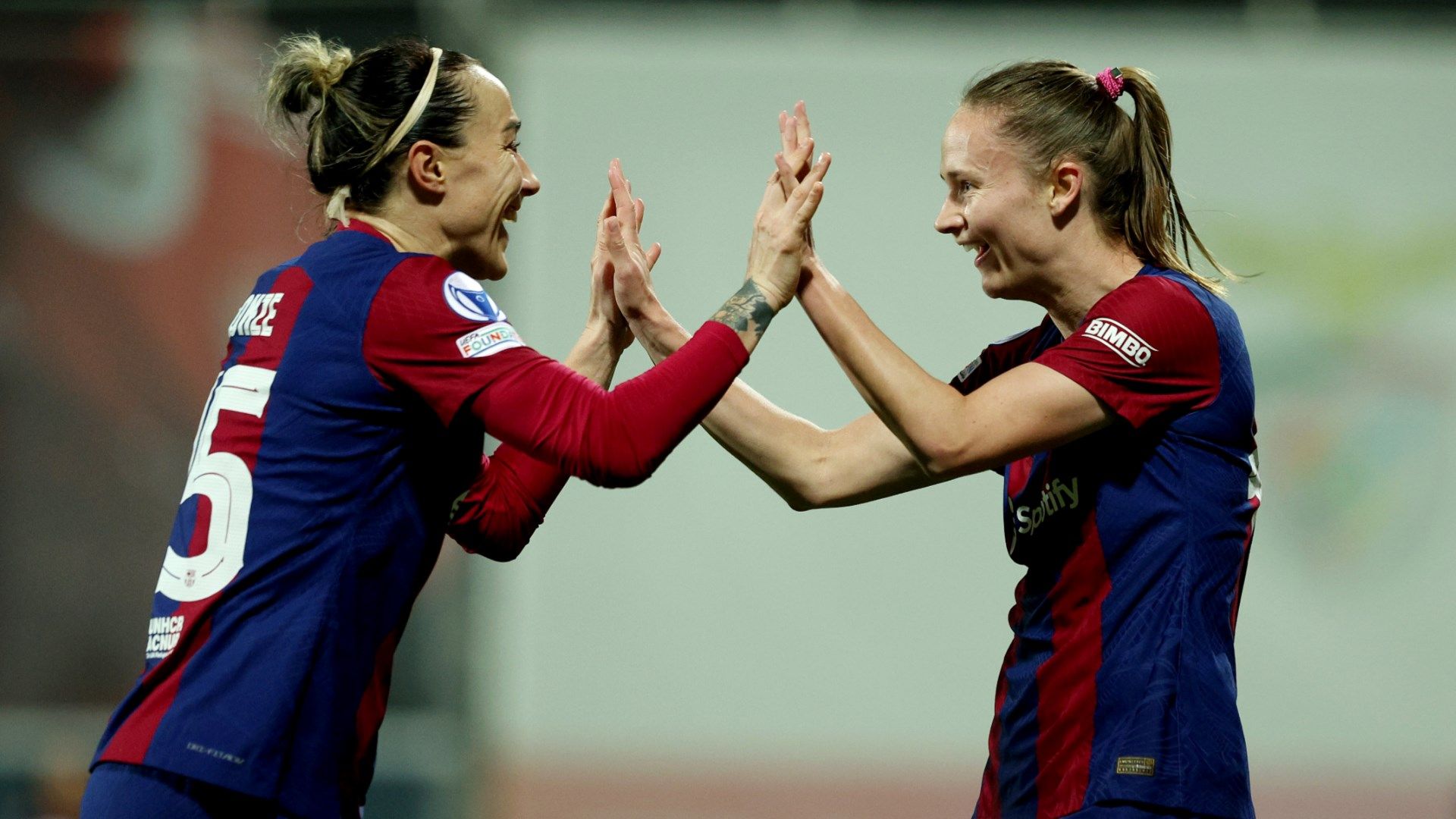 Lucy Bronze Caroline Graham Hansen Barcelona 2023-24