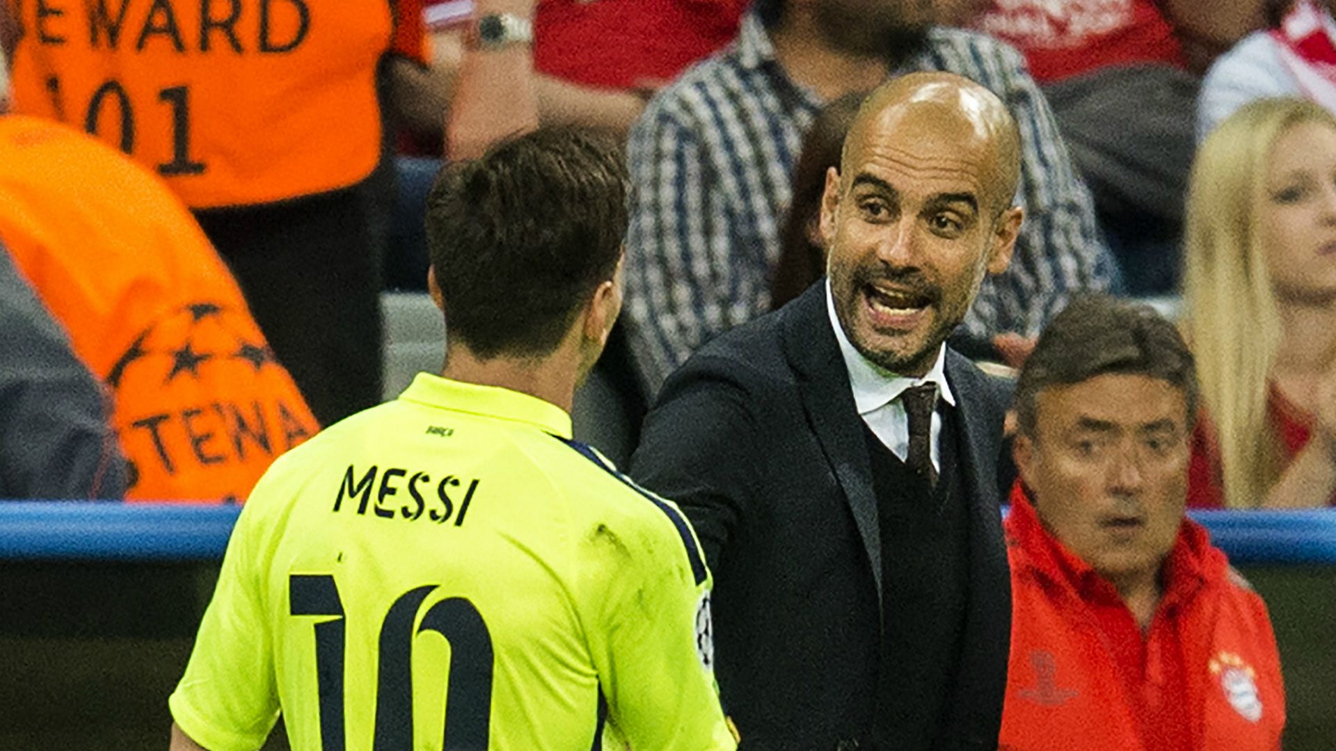 Pep Guardiola Lionel Messi Barcelona