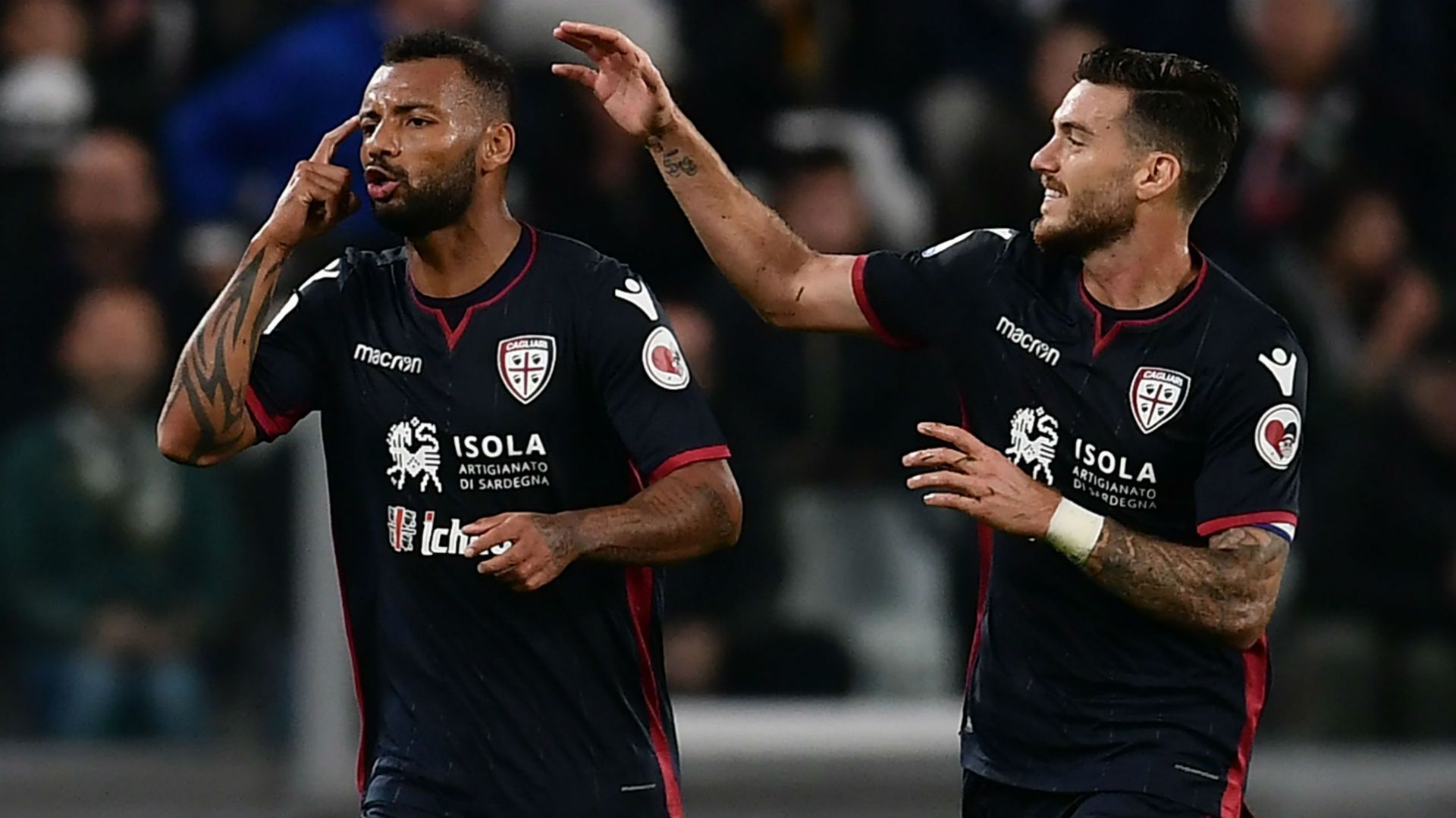 Joao Pedro Juventus Cagliari Serie A