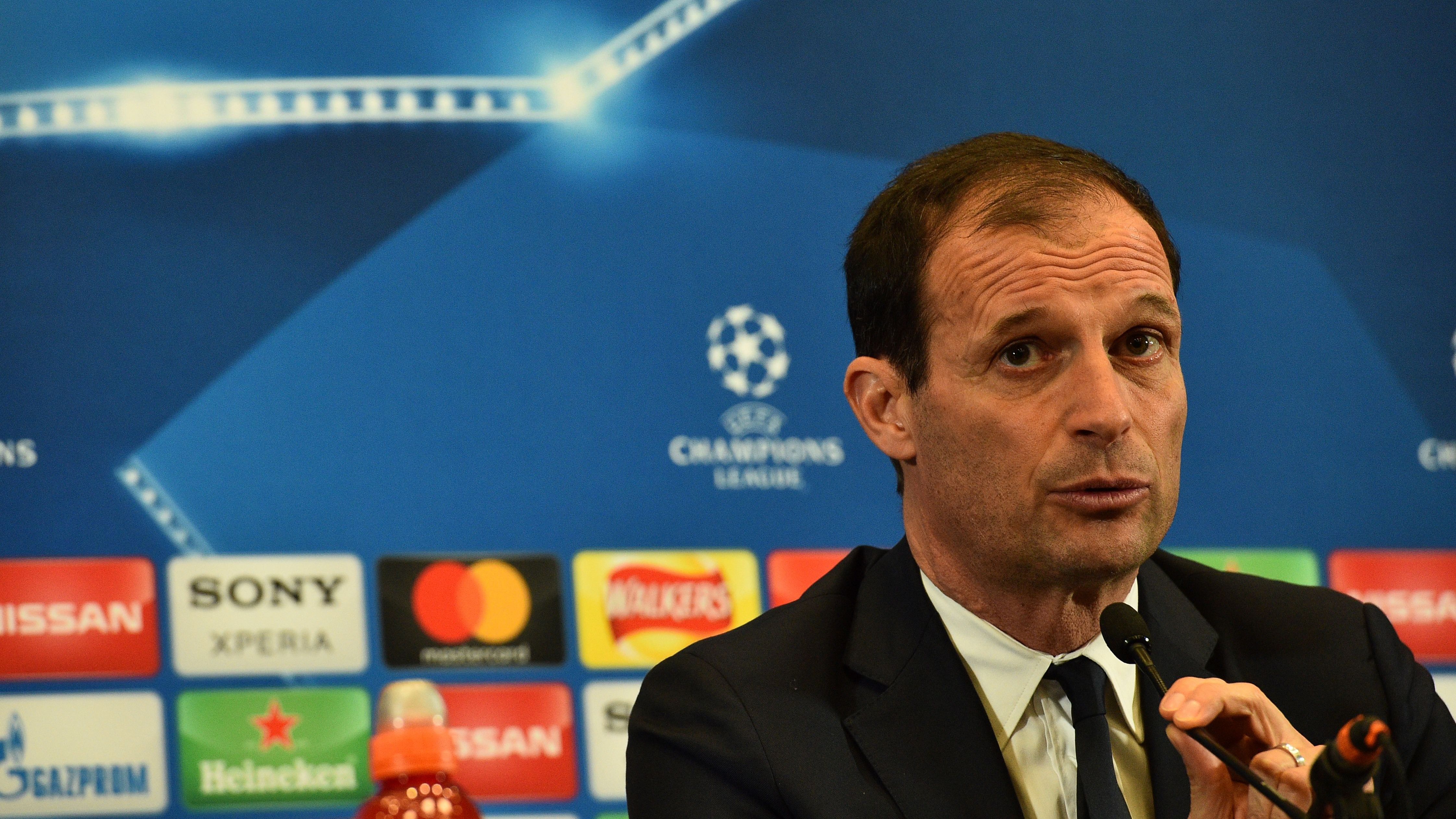 Allegri Tottenham Juventus press conference
