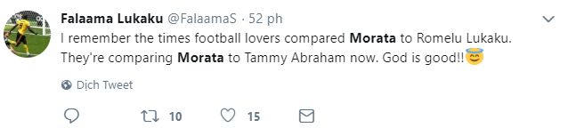 Reaction Morata vs Manchester City