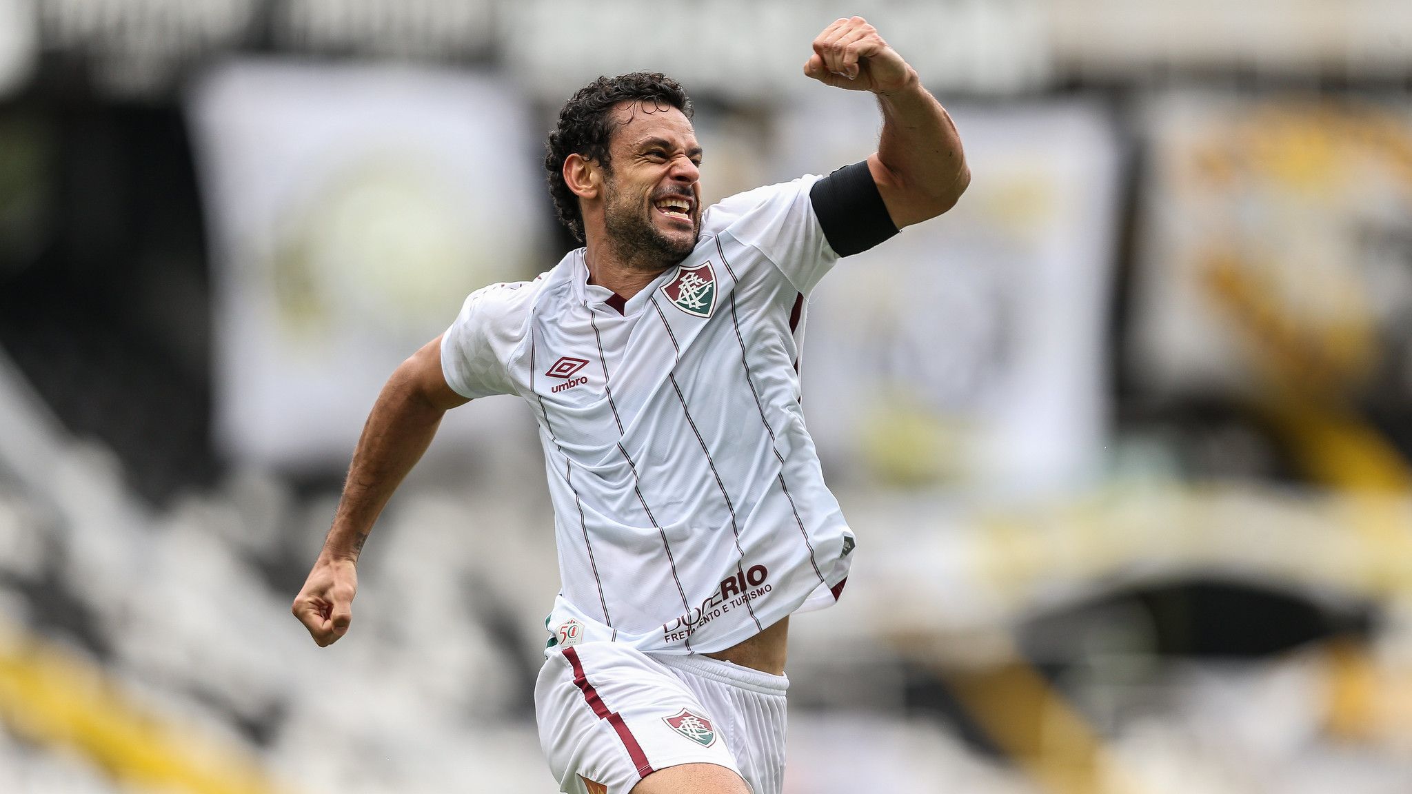 Fred comemora gol do Fluminense