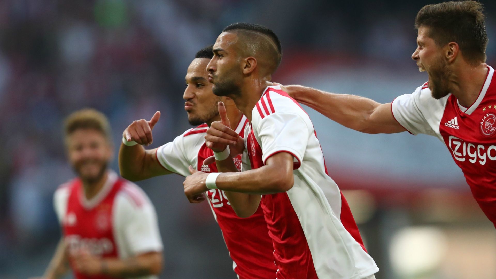 Hakim Ziyech, Ajax - Sturm Graz, Champions League qualification 07252018