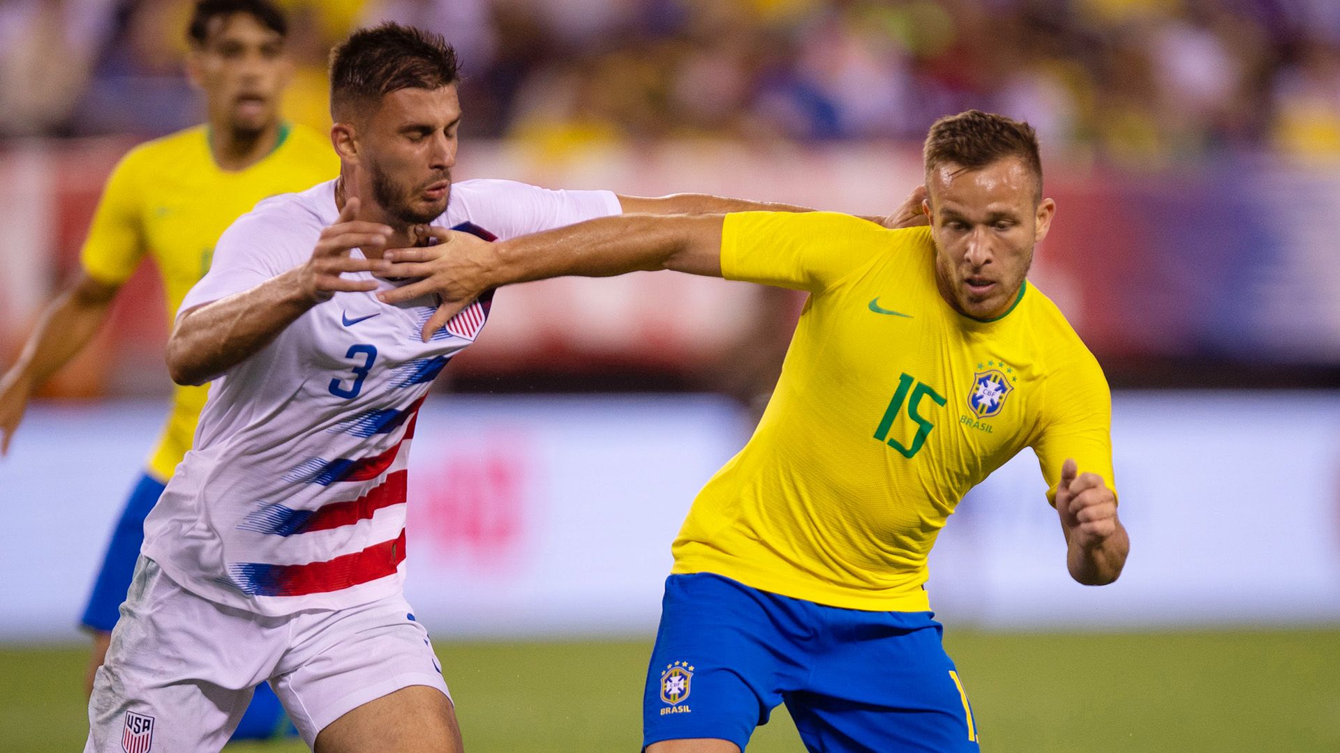 Arthur Matt Miazga USA Brazil Friendly 07092018