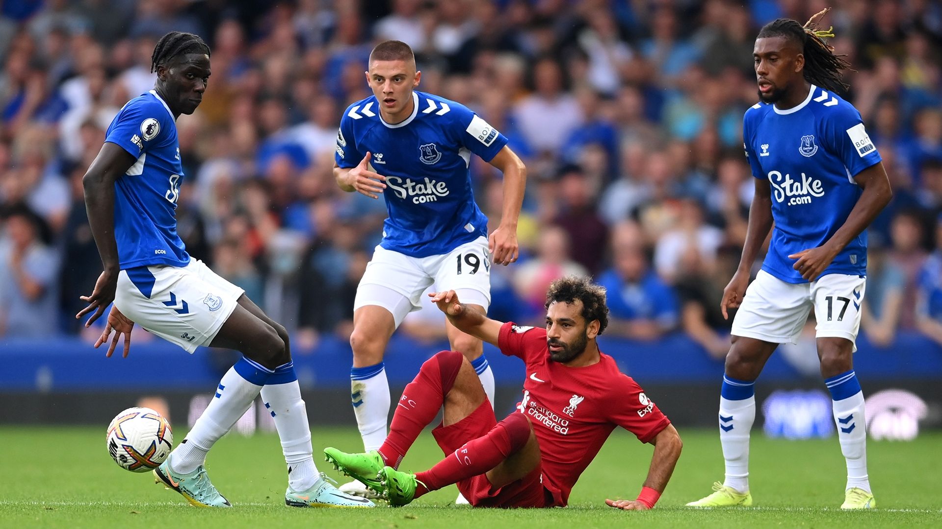 Mohamed Salah Everton Liverpool 2022-23