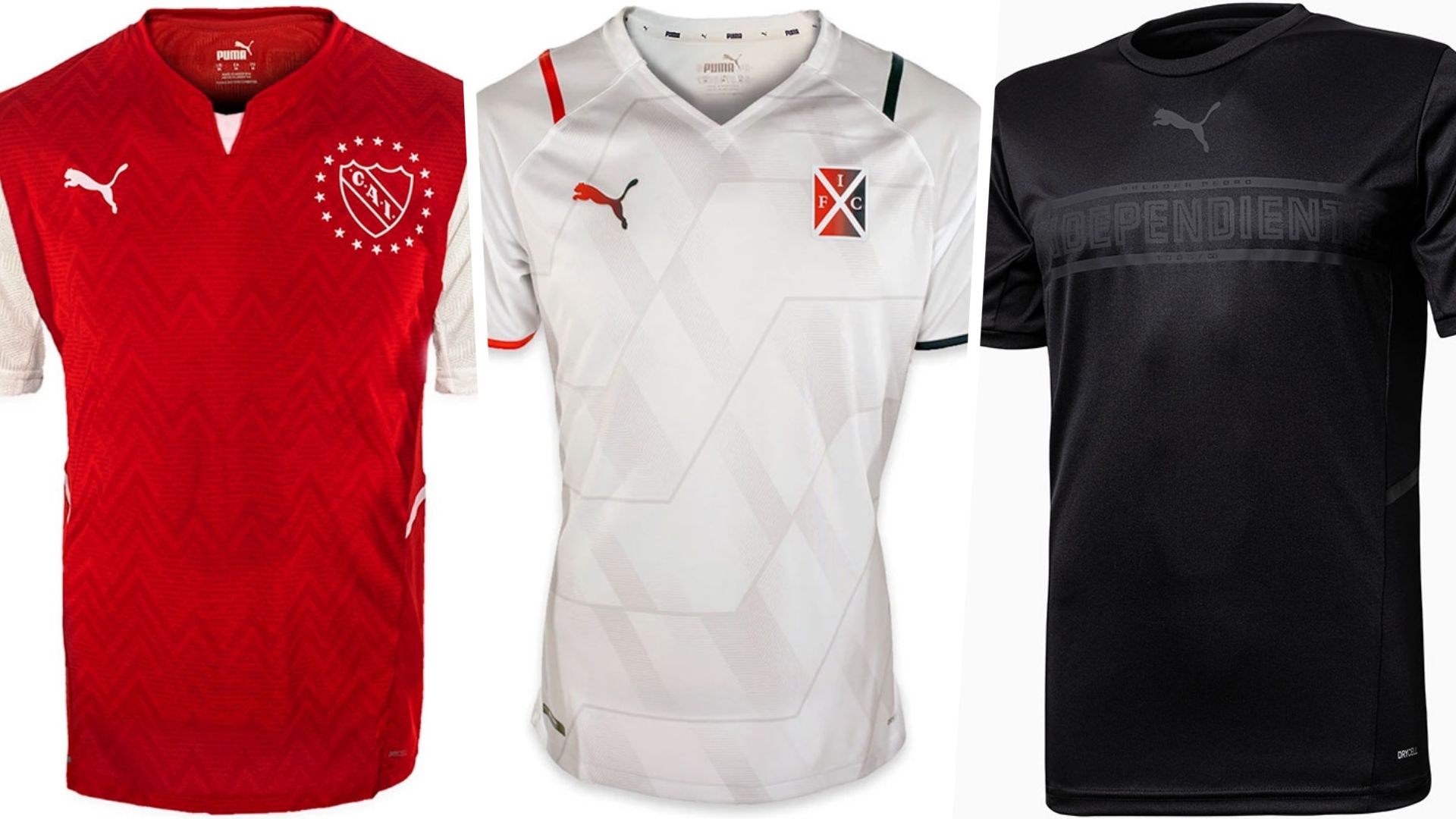 independiente camisetas puma liga profesional 2022