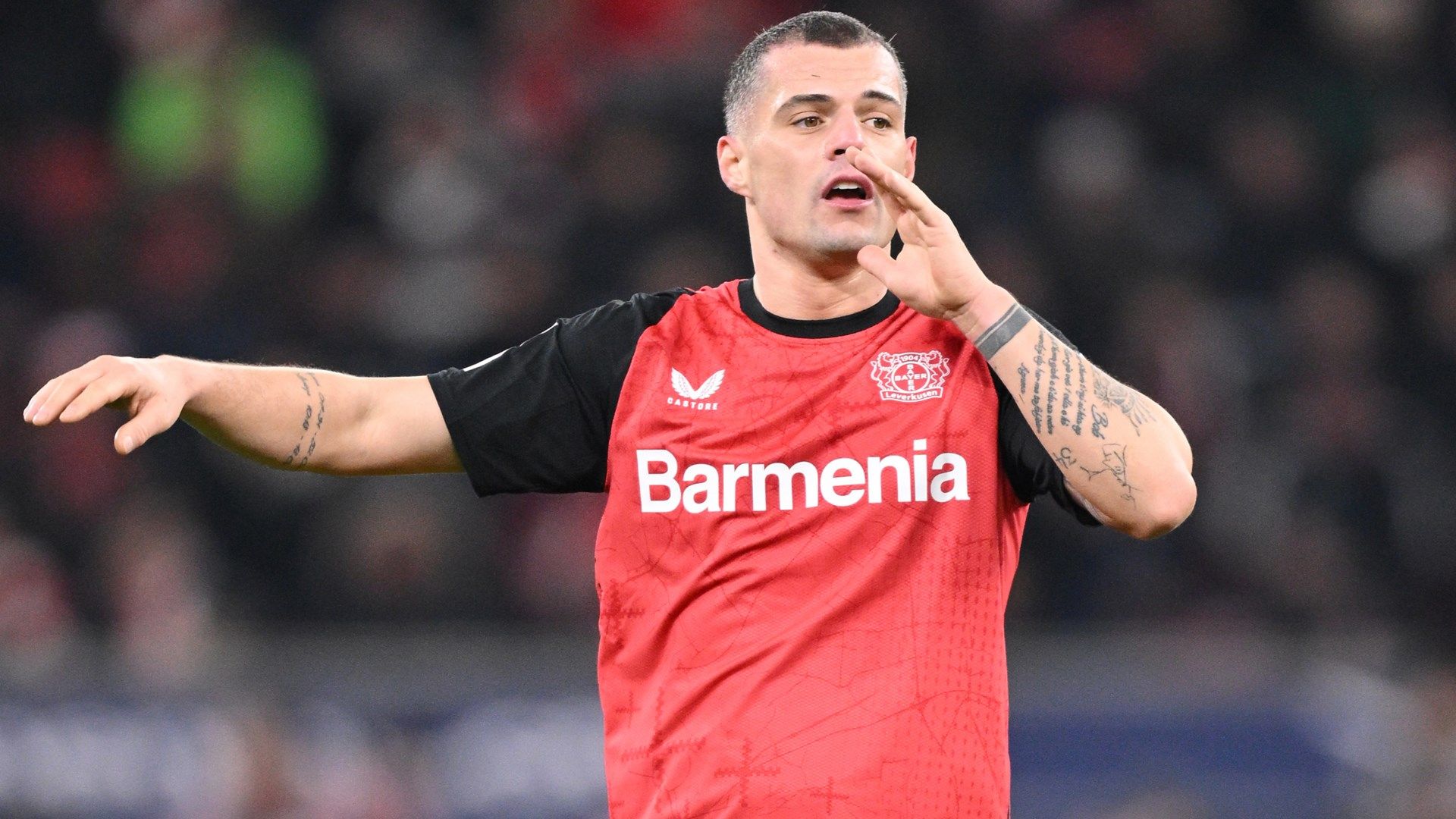 Granit Xhaka Bayer Leverkusen 2025