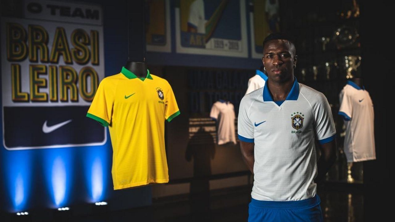 Vinicius Junior Brasil novo uniforme 2019