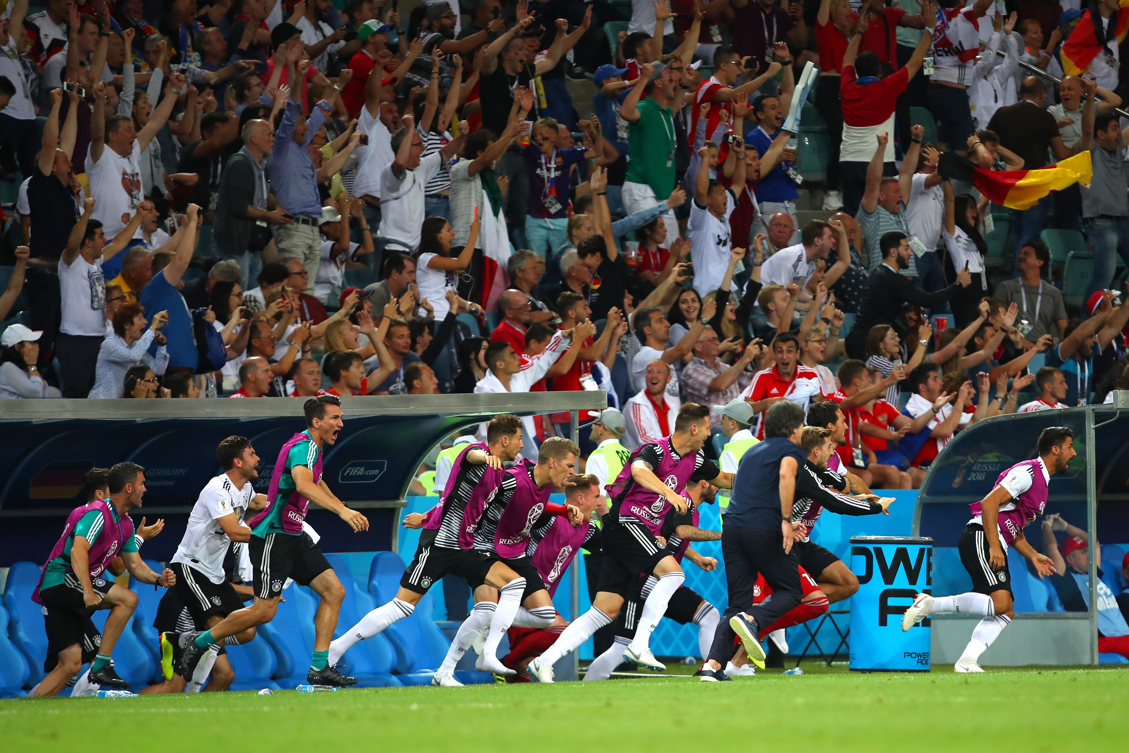 Germany Sweden Kroos' goal reaction