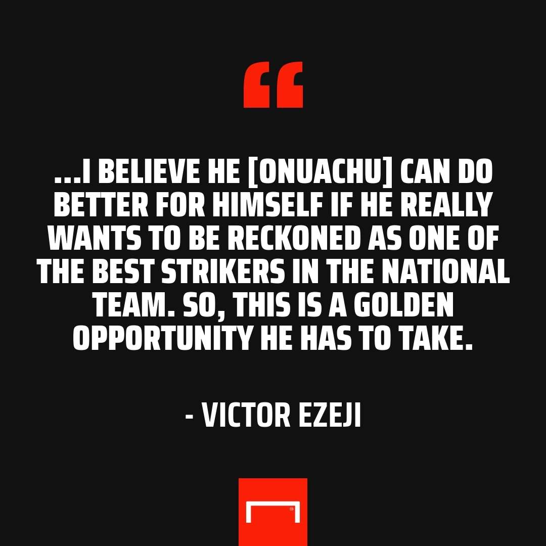 Ezeji Onuachu PS quotes