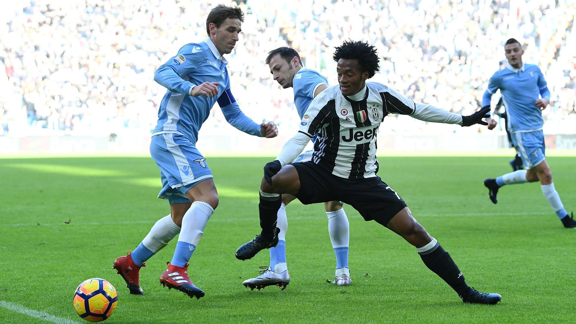 Juan Cuadrado Juventus vs Lazio 22012017