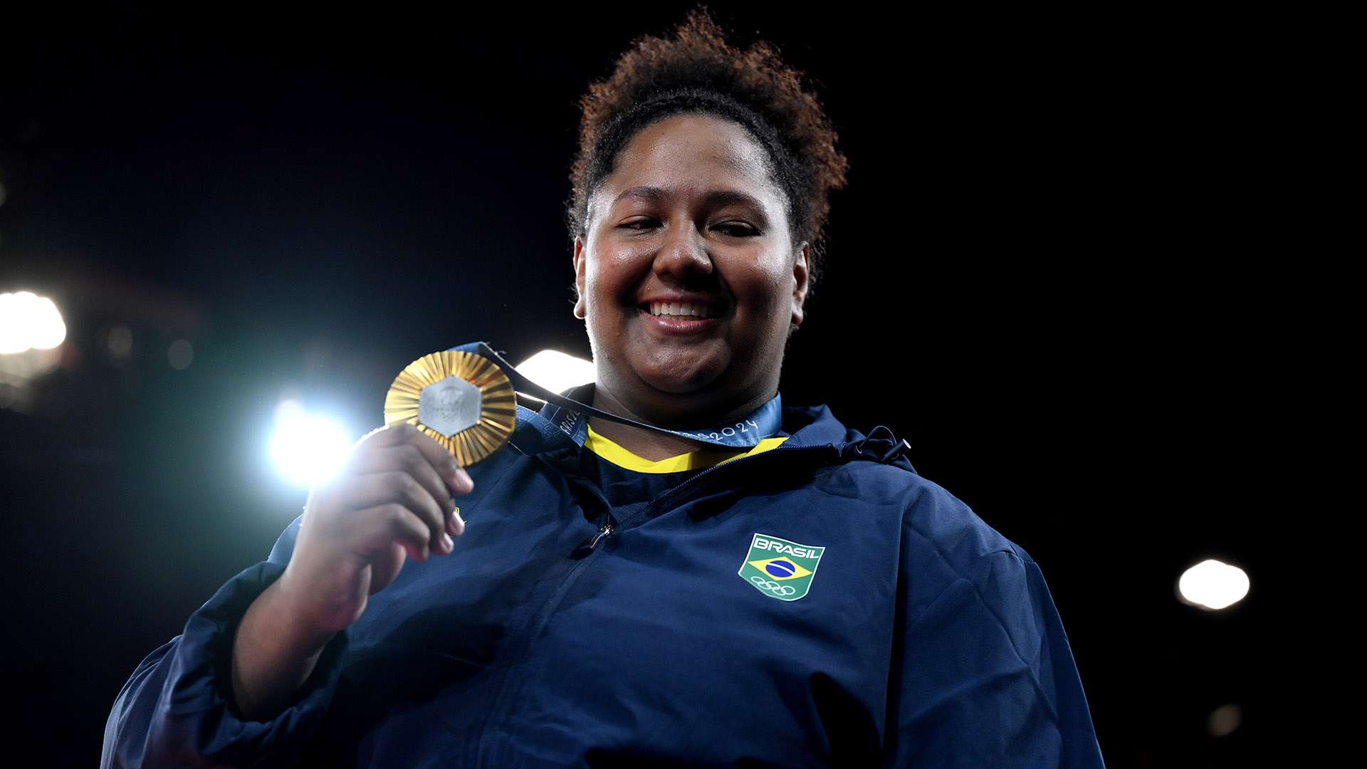 Beatriz Souza, a Bia, judoca campeã olímpica em Paris