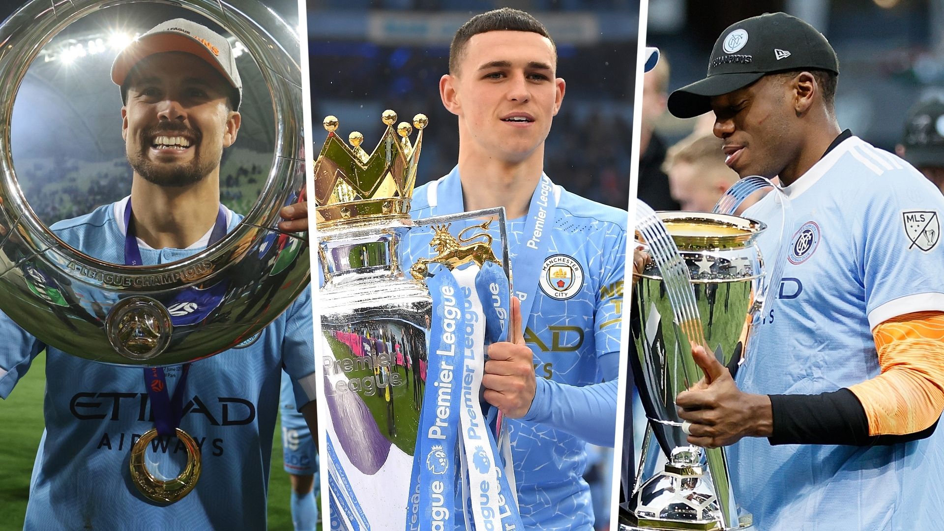 City Football Group trophies GFX 