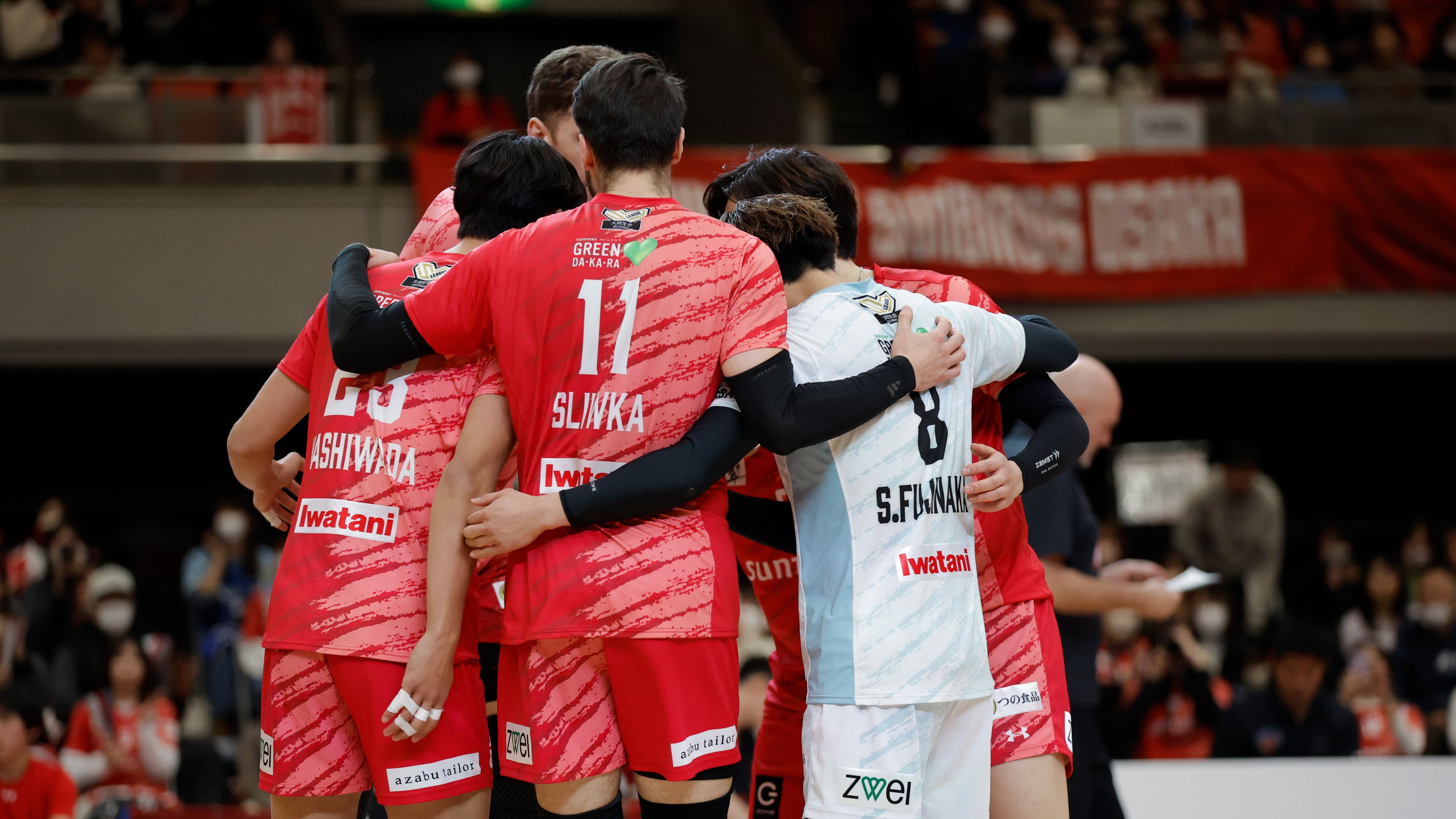サントリーサンバーズ大阪の試合日程・テレビ放送・ネット配信