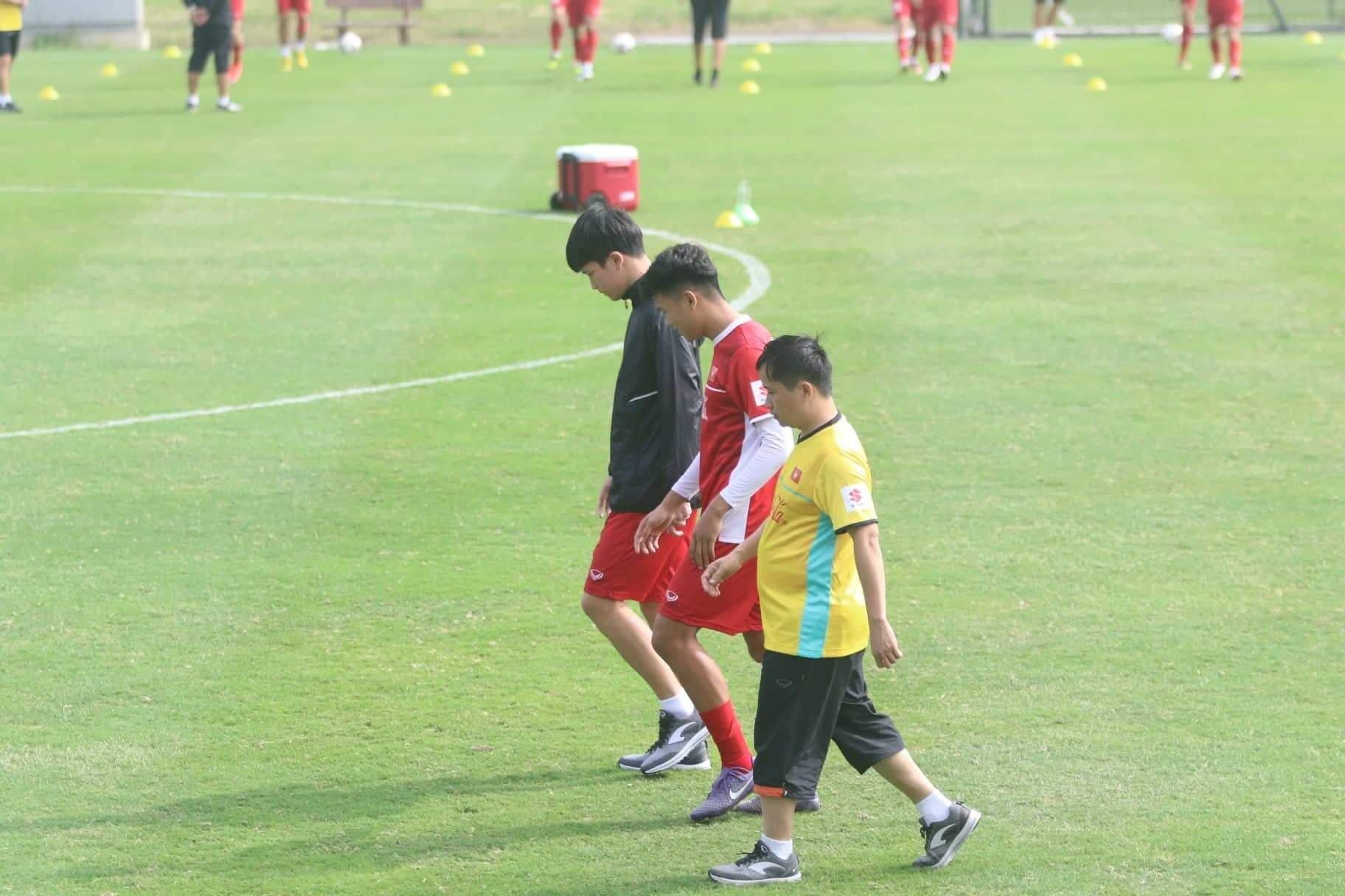 Hoang Duc Vietnam training Asian Cup 2019