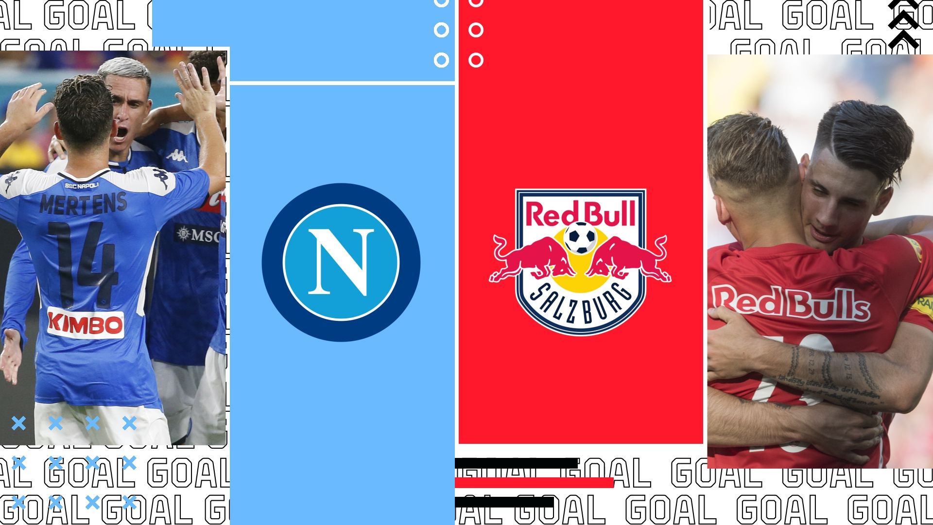 Napoli-Salisburgo tv streaming