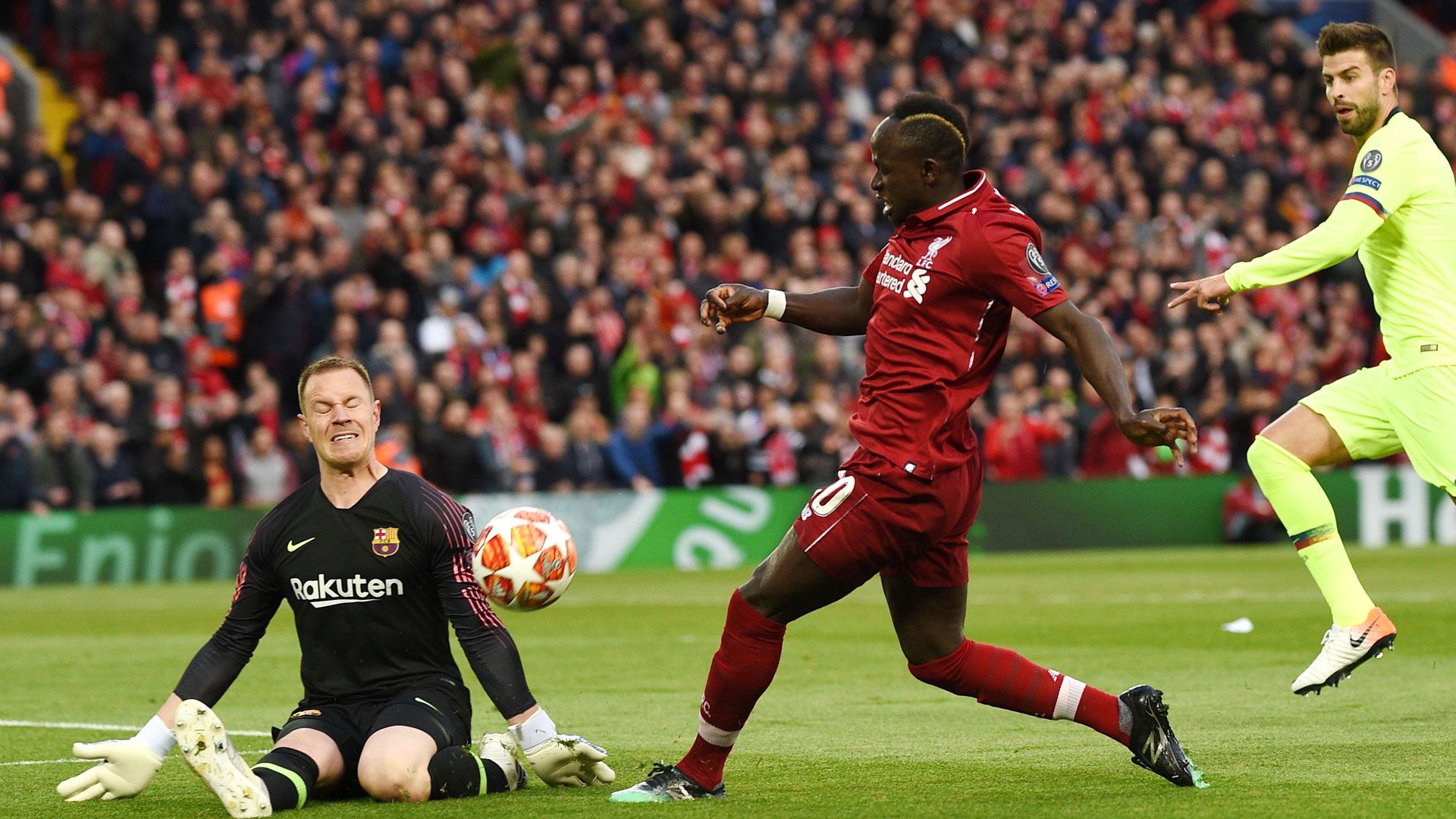 Ter Stegen Sadio Mane FC Liverpool FC Barcelona Champions League 07052019