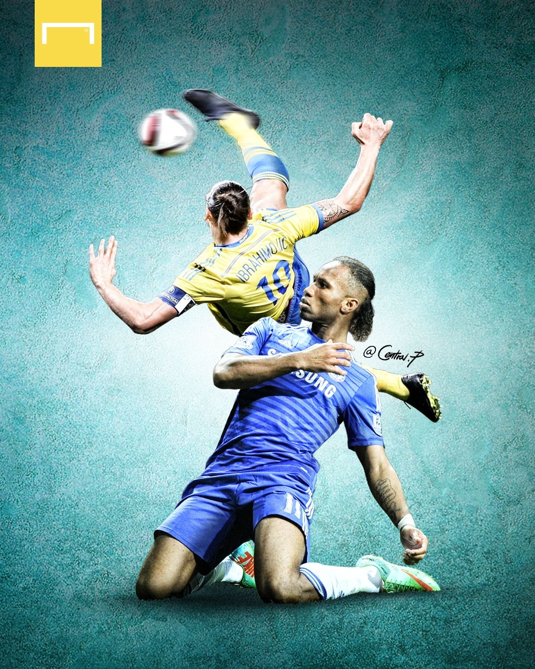 탑골 축구 드로그바VS이브라히모비치