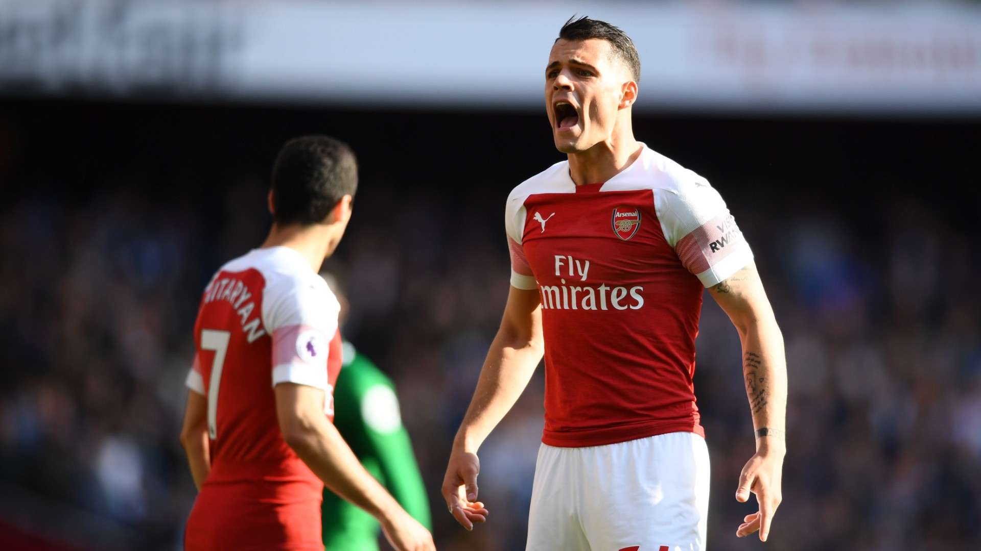 Granit Xhaka Arsenal 2018/19