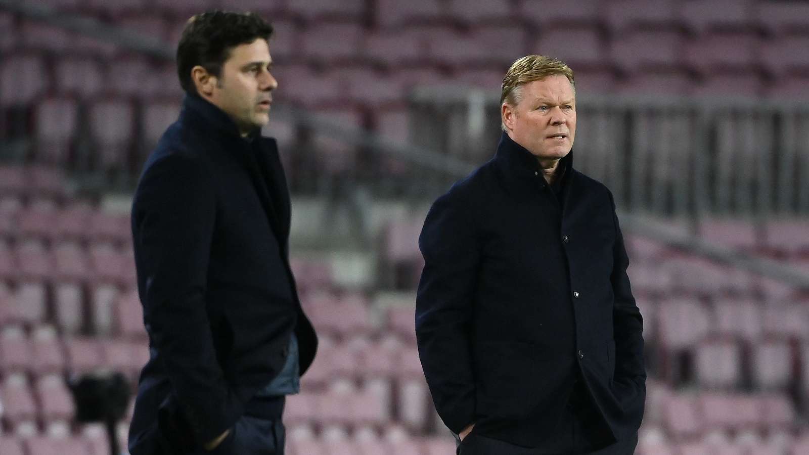 Pochettino Koeman Barcelona PSG Champions League