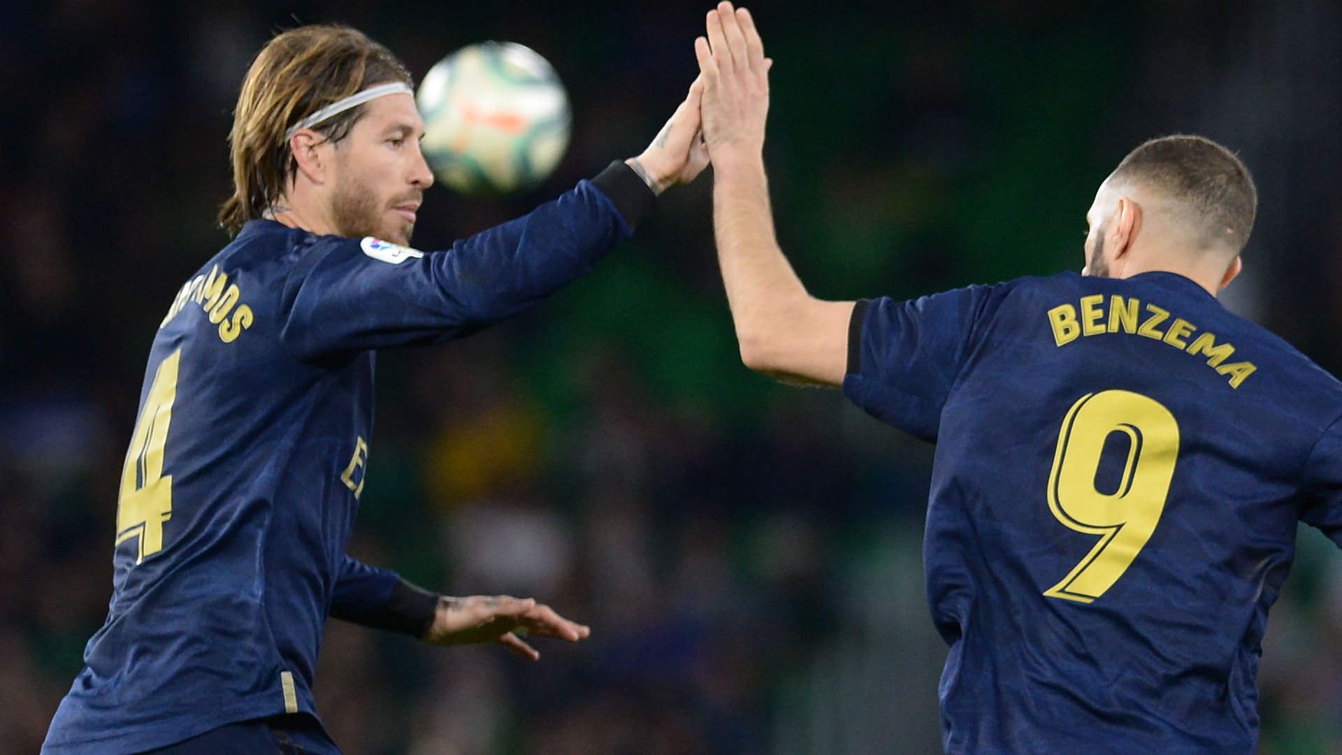 Sergio Ramos Benzema Betis Real Madrid LaLiga