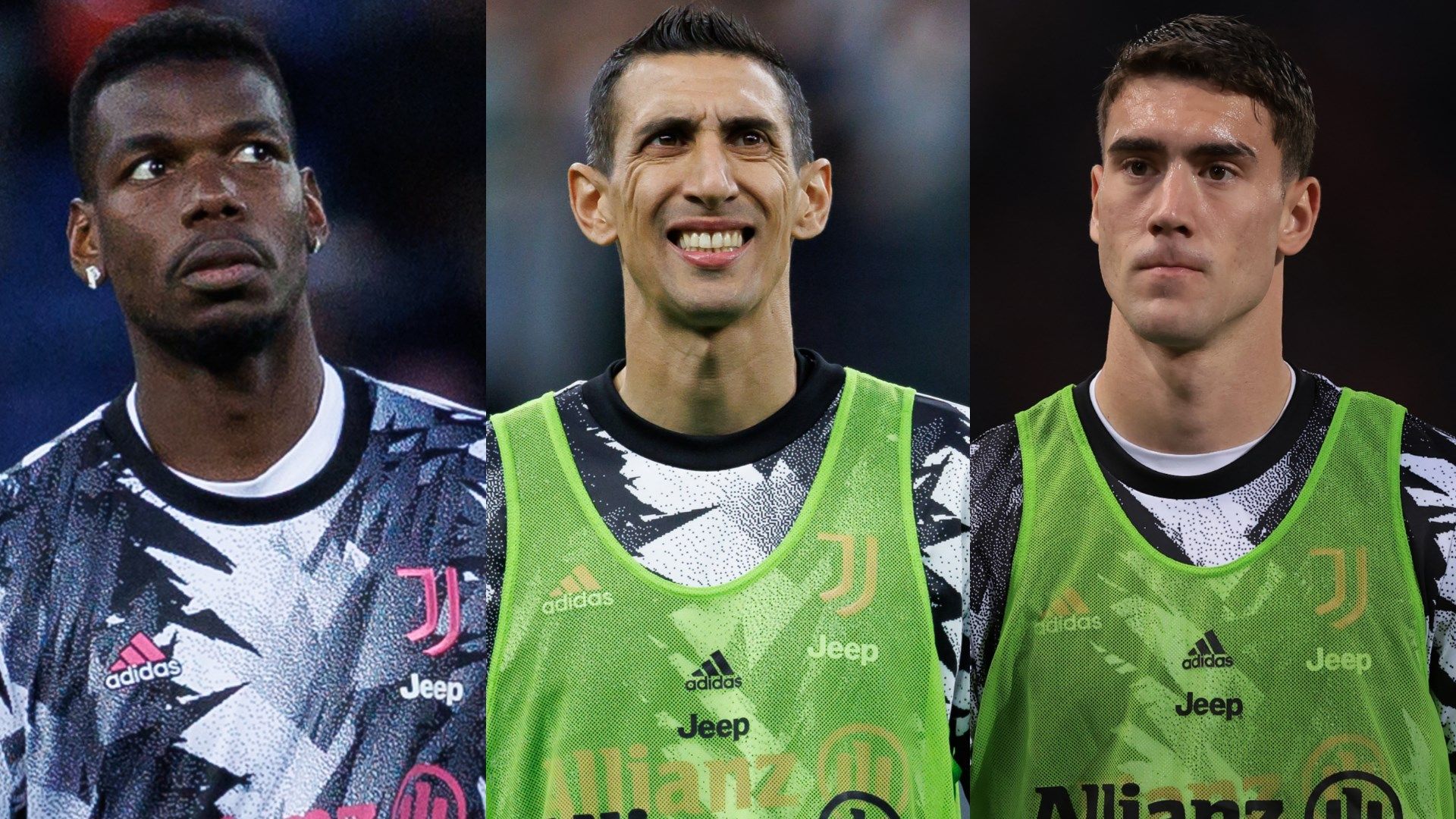 Pogba Di Maria Vlahovic