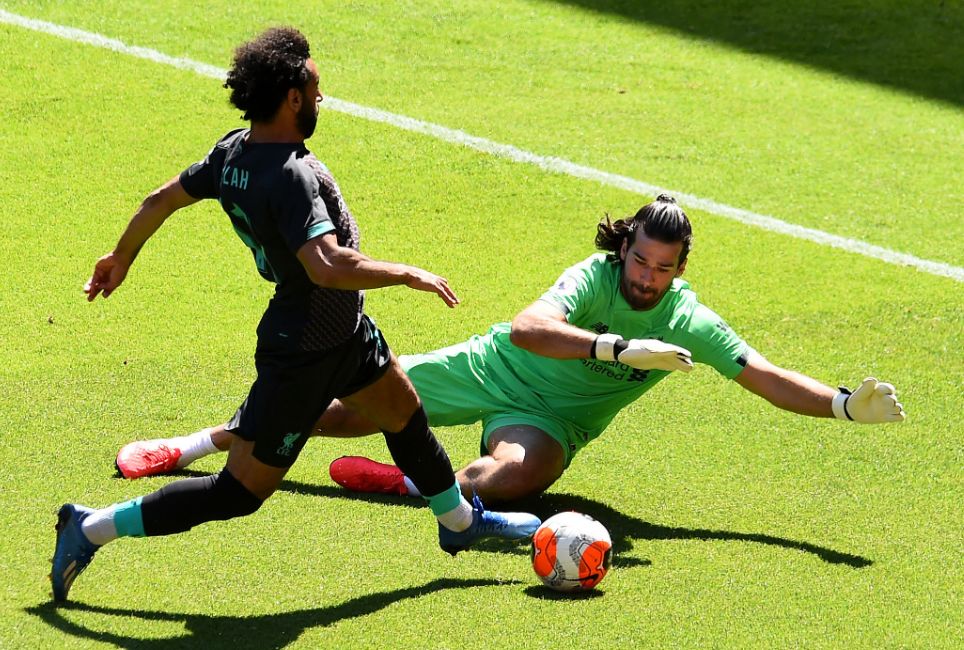 Salah Alisson liverpool