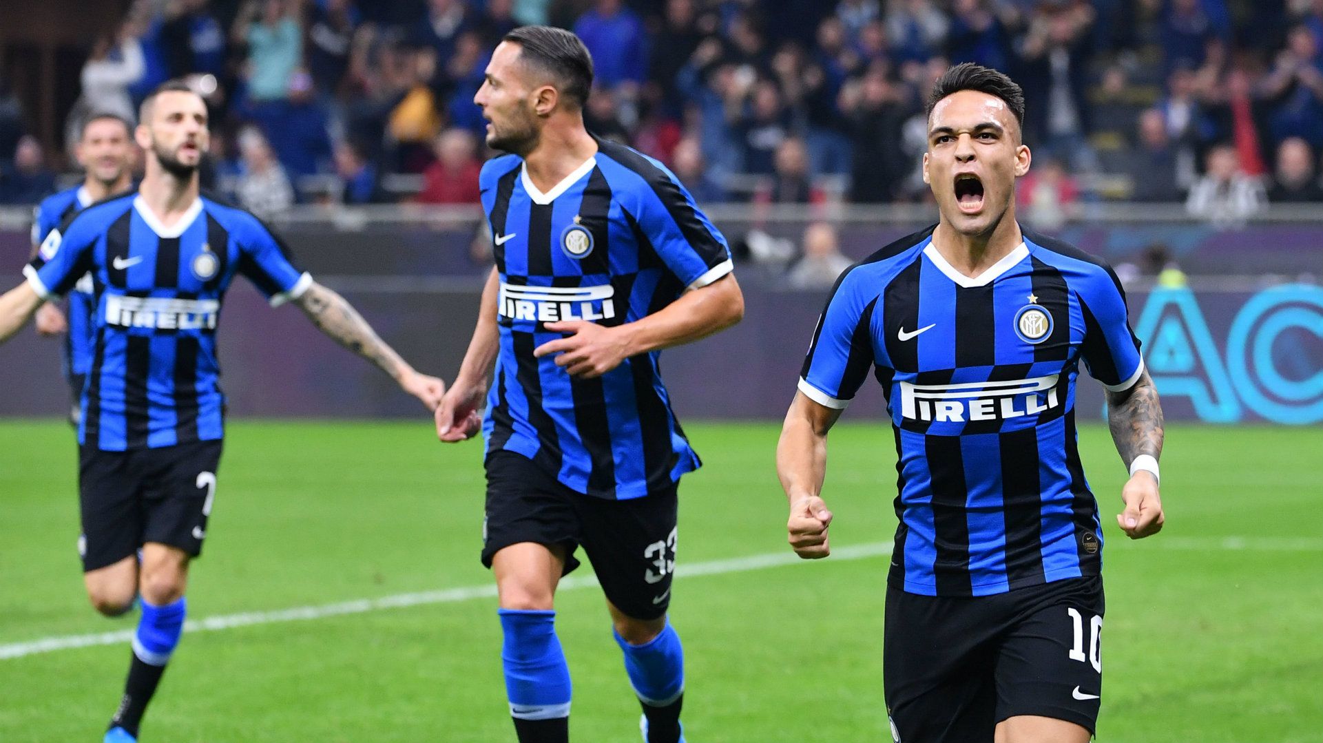 Lautaro Martinez Inter vs Juventus 2019-20