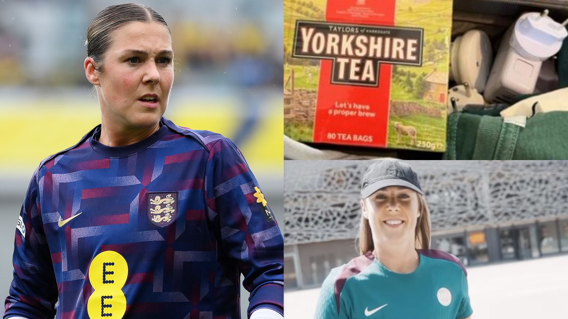 Mary Earps PSG packing