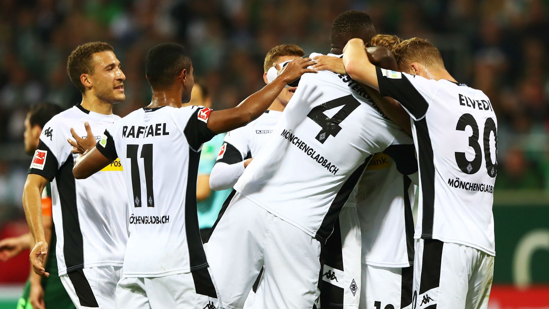 Borussia Moenchengladbach celebration