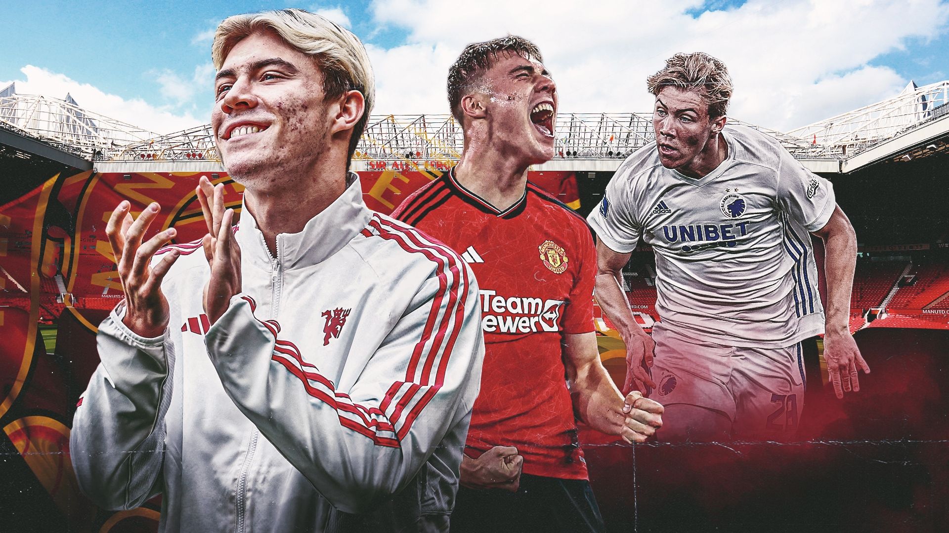 Hojlund Man Utd Copenhagen GFX