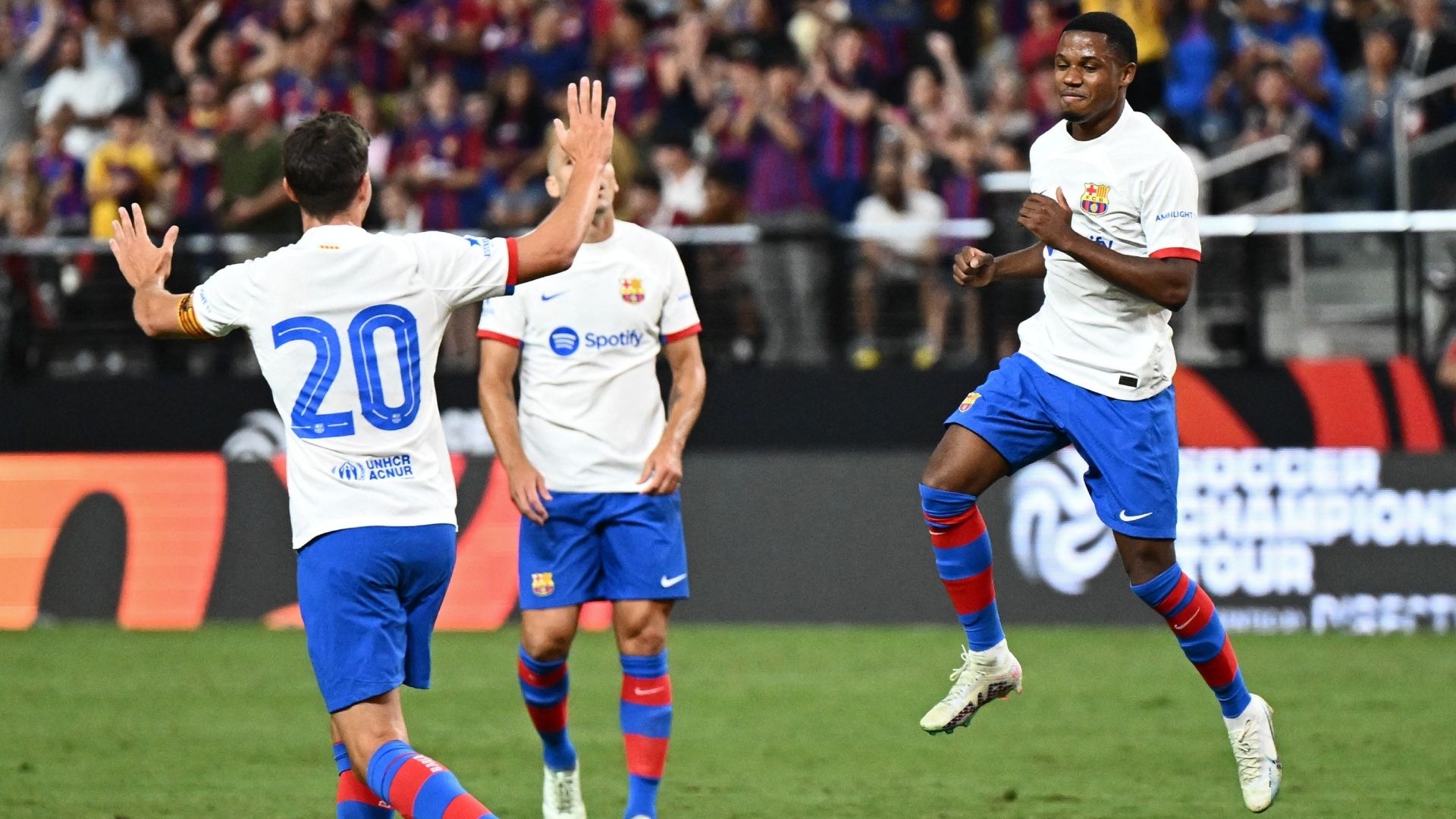 Ansu Fati Barcelona Milan amistoso