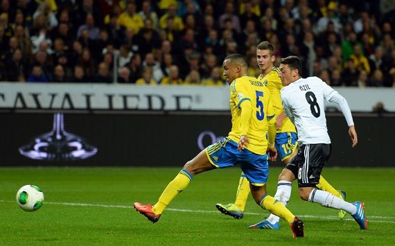 Mesut Özil Germany Sweden 2014 World Cup Qualifier 10152013