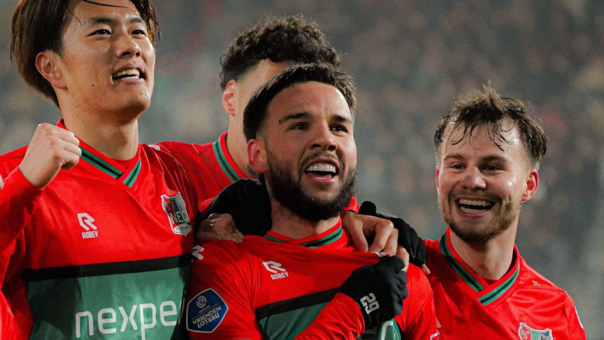Selebrasi Calvin Verdonk - NEC Nijmegen
