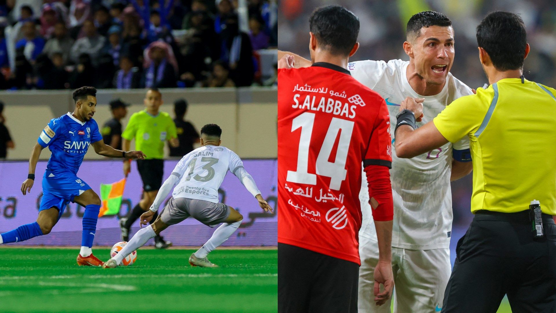 Cristiano Ronaldo Nassr Riyad - Salem Aldawsari Hilal Tae 2023-2024