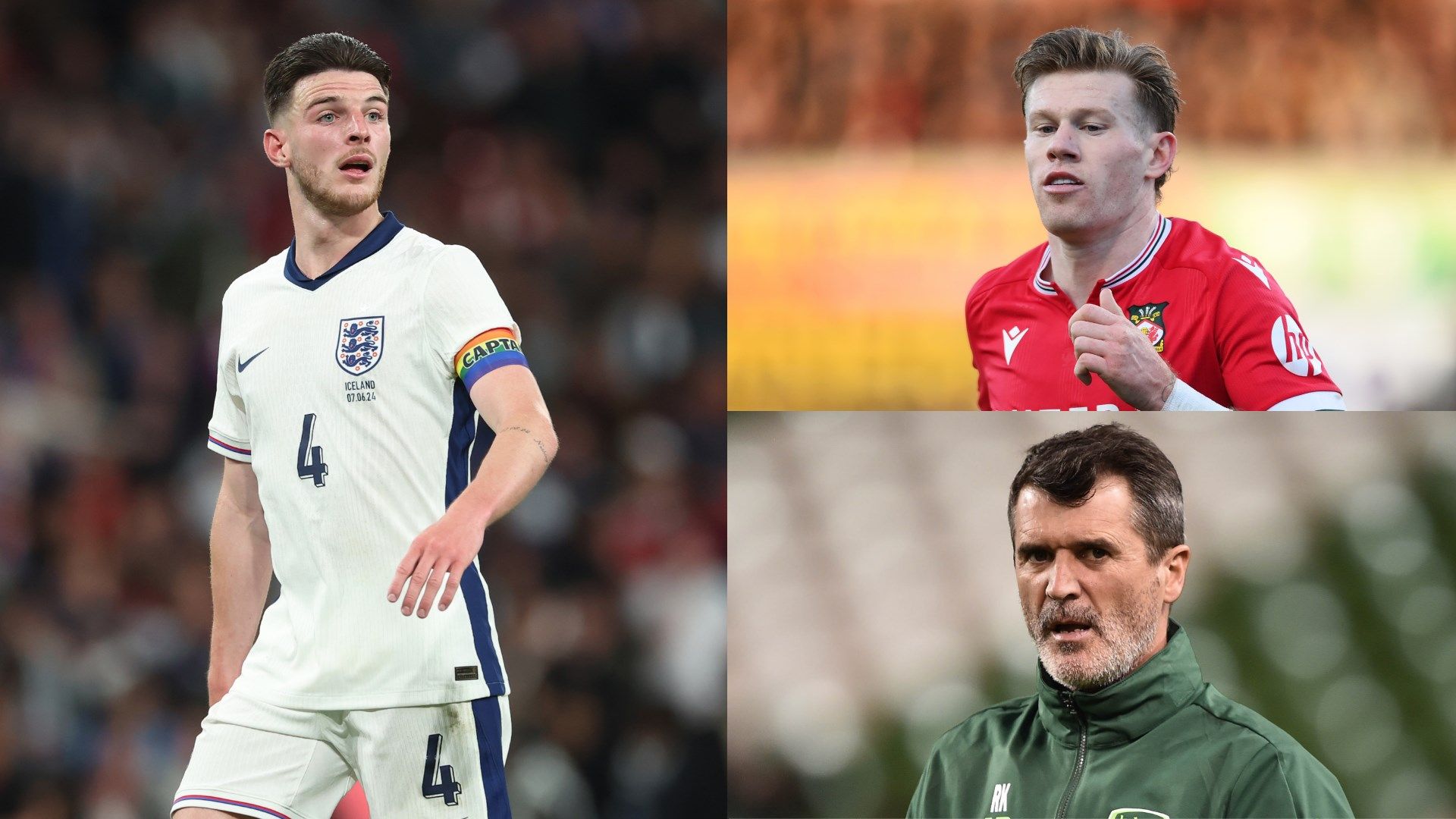 Declan Rice James McClean Roy Keane stack 2024