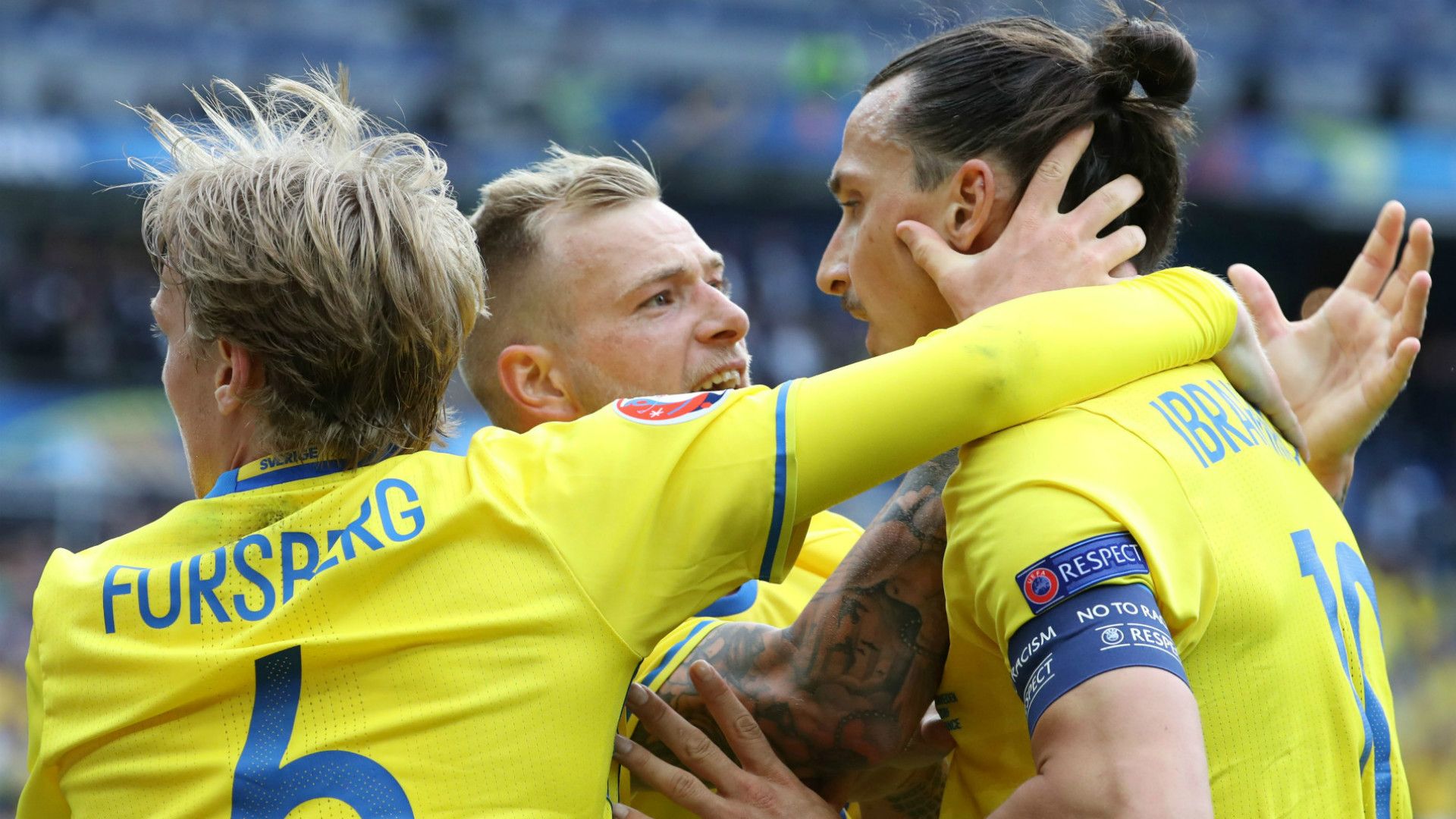 Zlatan Ibrahimovic Sweden Euro 2016