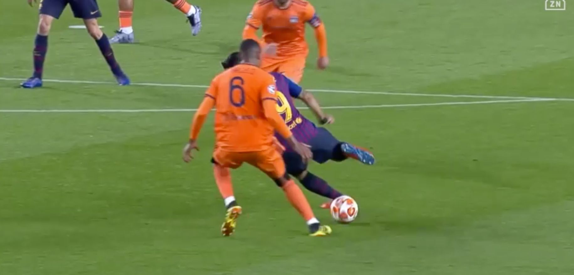 Luis Suarez Marcelo Barcelona Lyon 2019