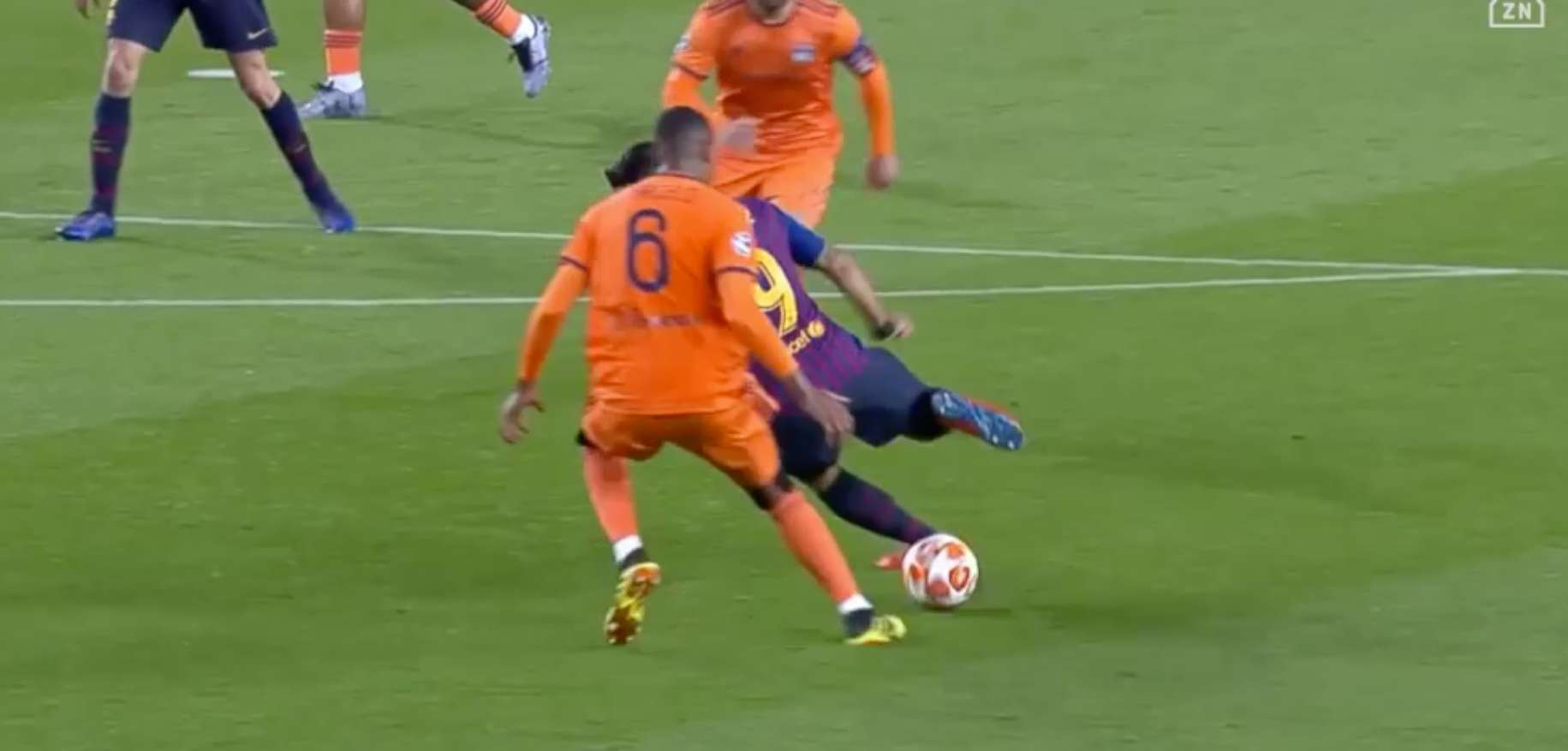 Luis Suarez Marcelo Barcelona Lyon 2019