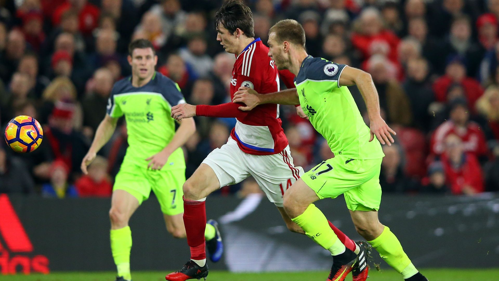 De Roon Boro vs Liverpool
