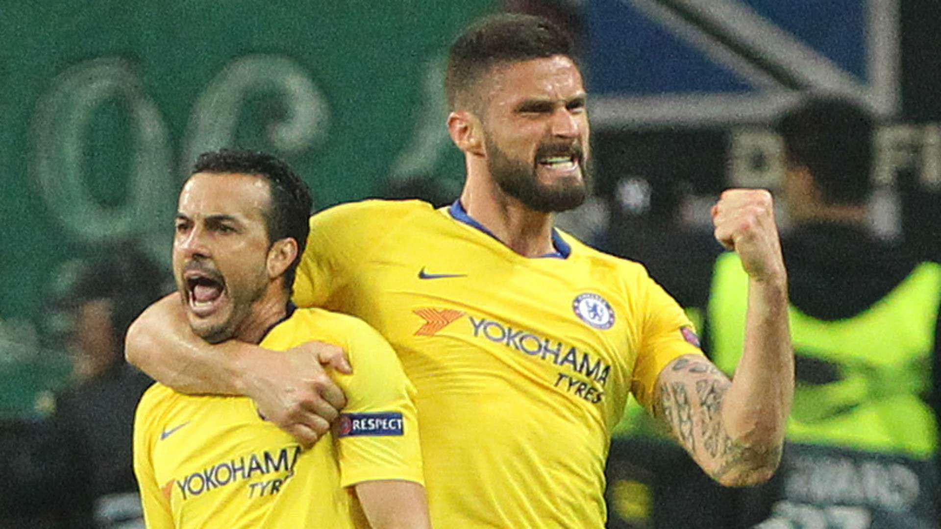 Pedro Olivier Giroud Chelsea 2018-19