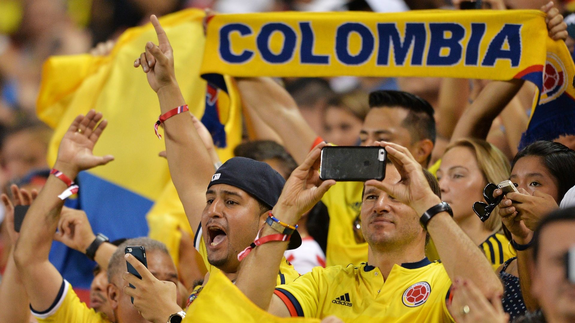 Hinchas Colombia