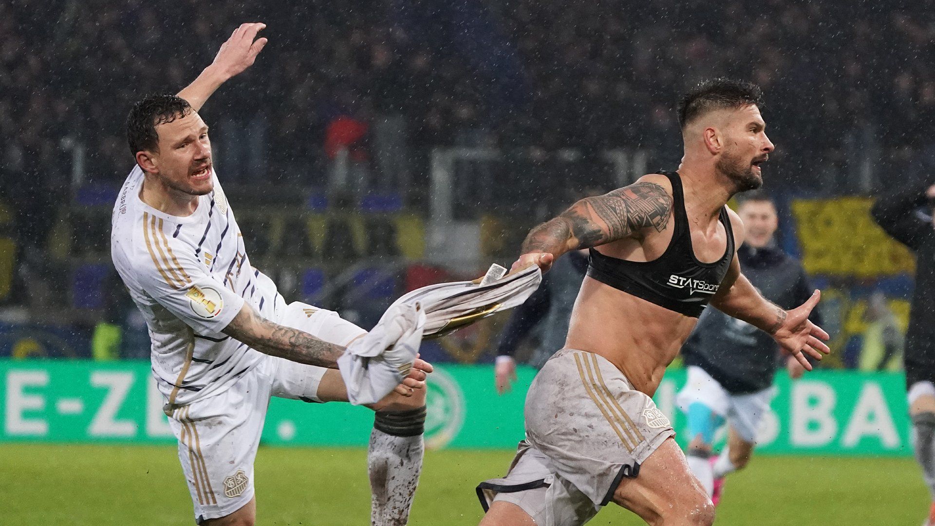 Kai Bunker Saarbrucken Borussia Monchengladbach DFB-Pokal 2023-24