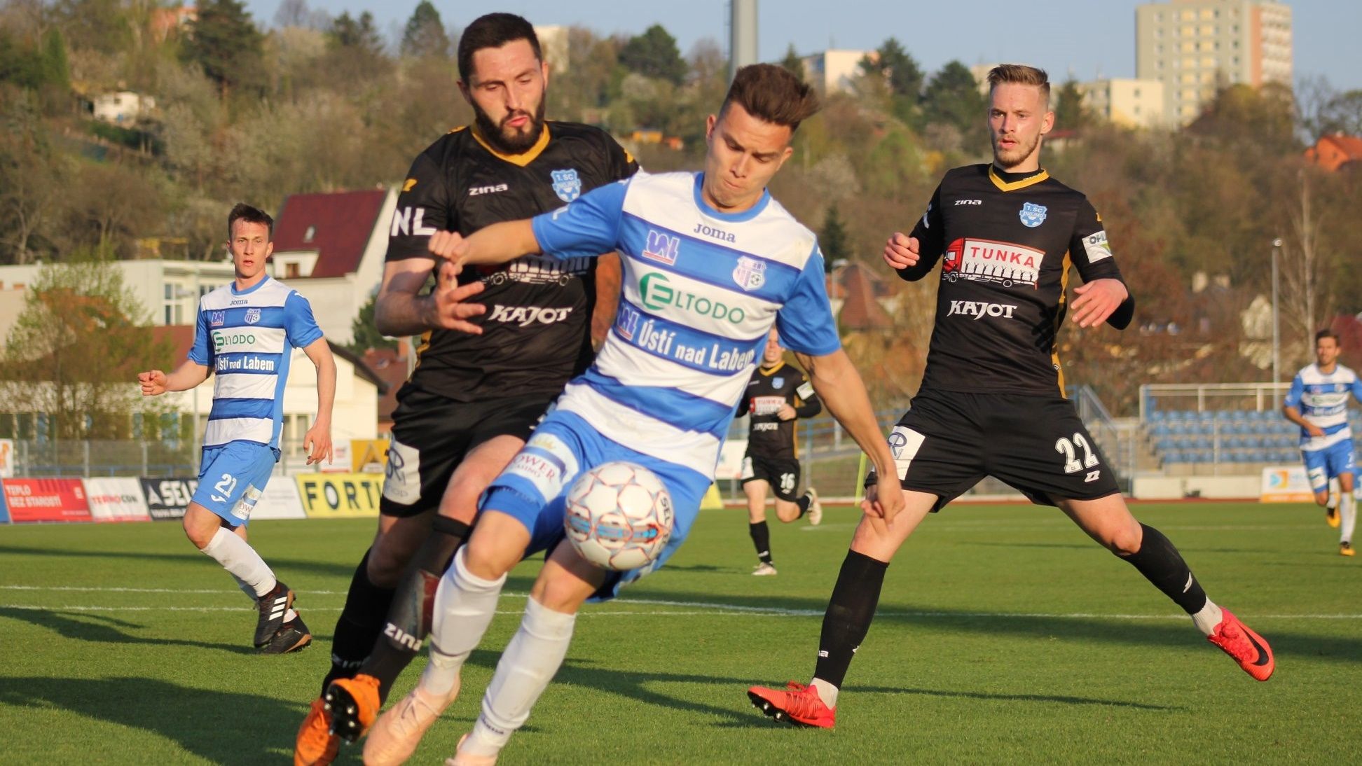 Daniel Prochazka Usti nad Labem Czech National Football League 2018-19