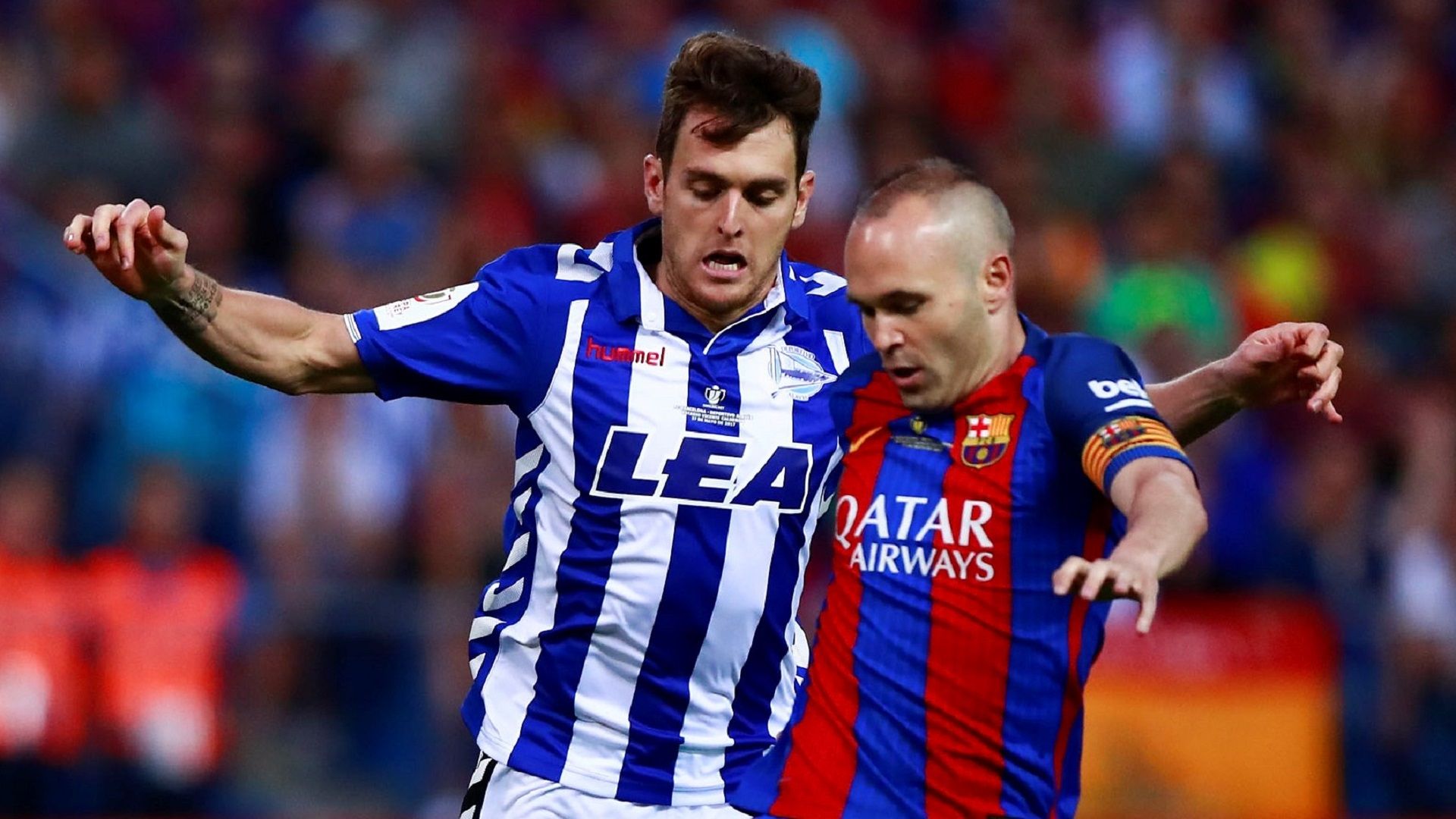 Andres Iniesta Ibai Gomez Barcelona Alaves Copa delk Rey