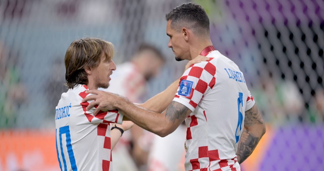 Luka Modric Dejan Lovren