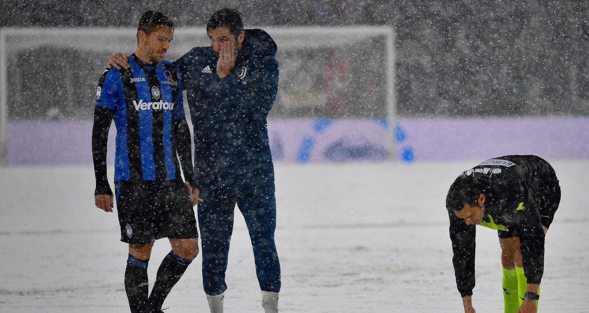 Rafael Toloi Gianluigi Buffon Juventus Atalanta Serie A