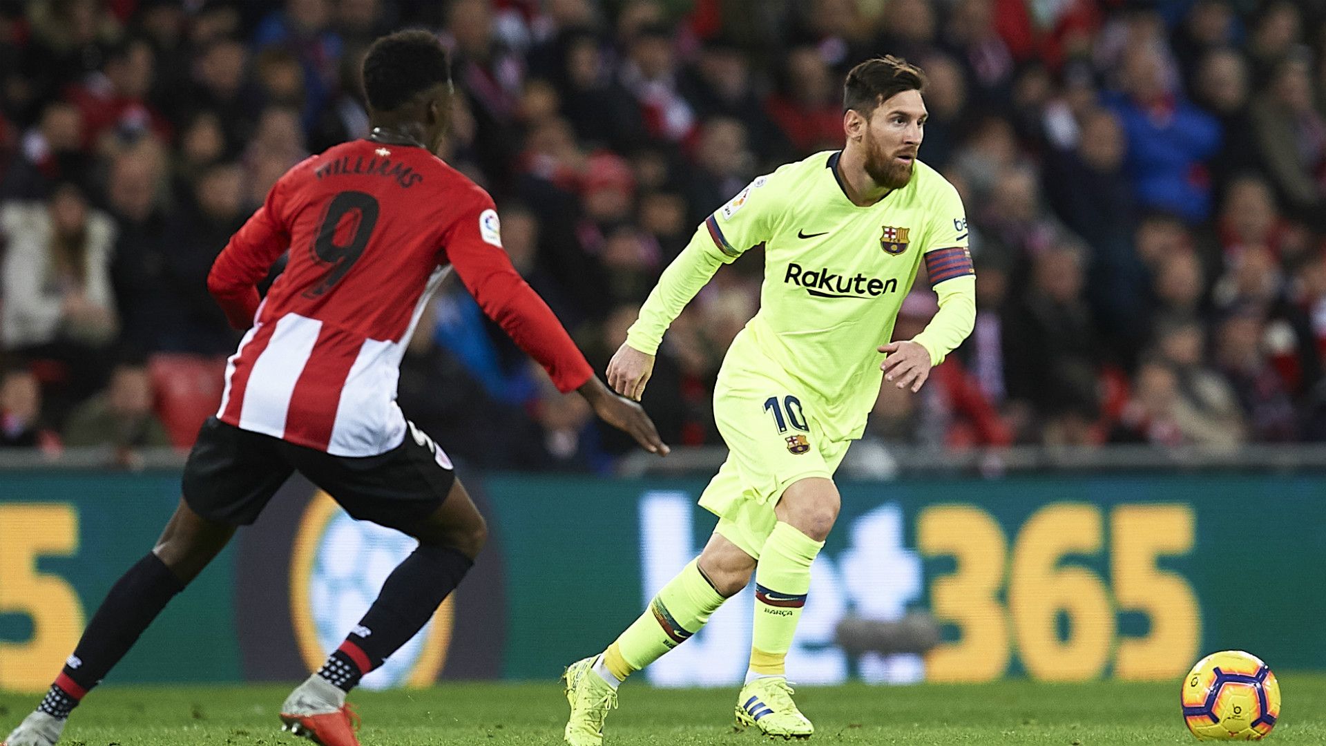 IÑAKI WILLIAMS MESSI ATHLETIC CLUB BARCELONA LALIGA